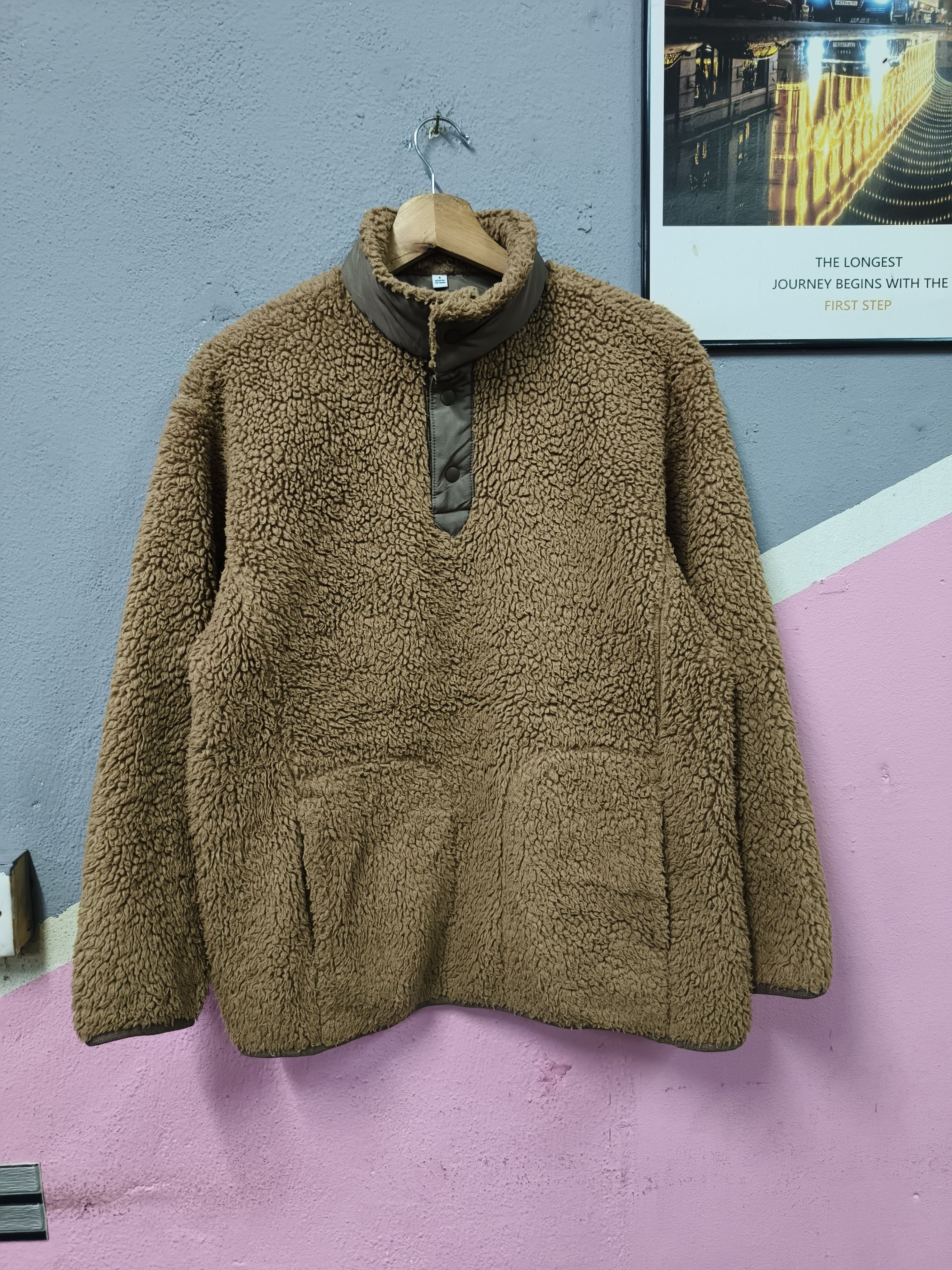 Uniqlo × White Mountaineering UNIQLO X WHITE MOUNTAINEERING HALF BUTTON SWEATER FLEECE Size US S / EU 44-46 / 1 - 2 Thumbnail
