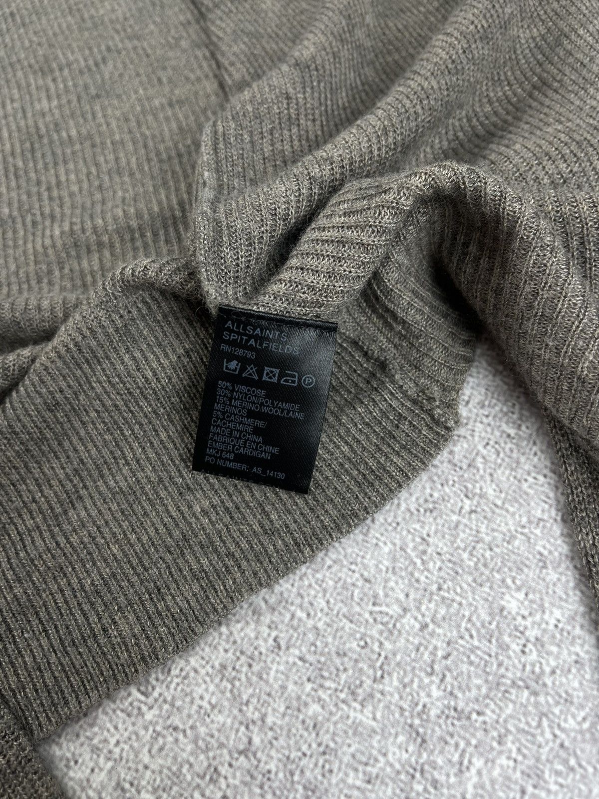 Allsaints Allsaints Spitalfields Knit Cardigan Sweater Size S Size S / US 4 / IT 40 - 8 Thumbnail