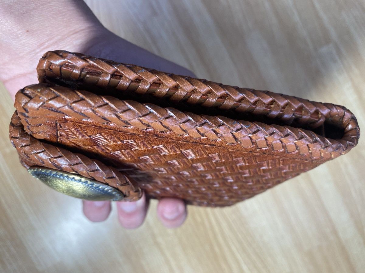 Japanese Brand × Leather × Vintage Leather Bifold Wallet Vintage Look Size ONE SIZE - 12 Thumbnail