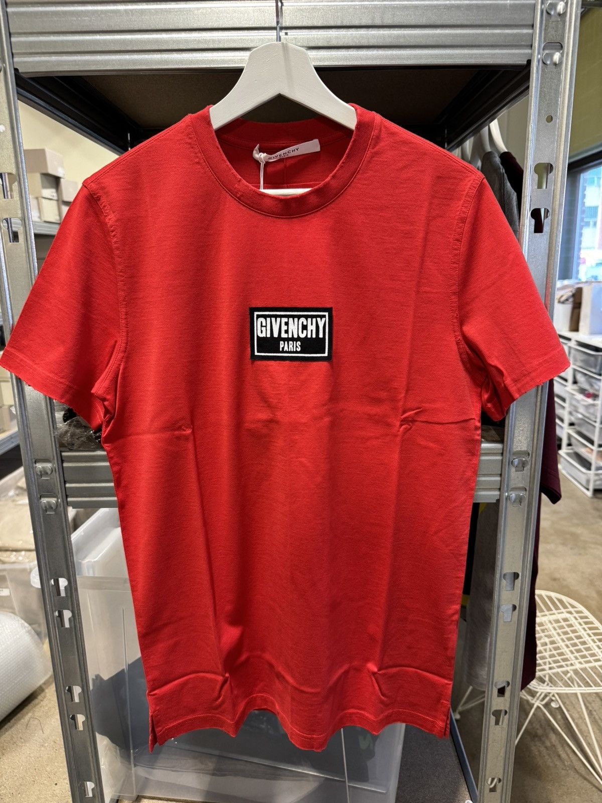 Givenchy Givenchy Box Logo T-Shirt NEW 600$ Size US S / EU 44-46 / 1 - 1 Thumbnail