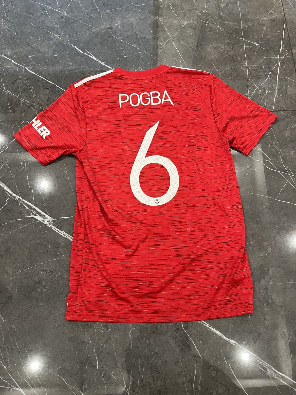 Adidas 2020/21 Manchester United Home Jersey #6 Pogba Adidas Medium ...