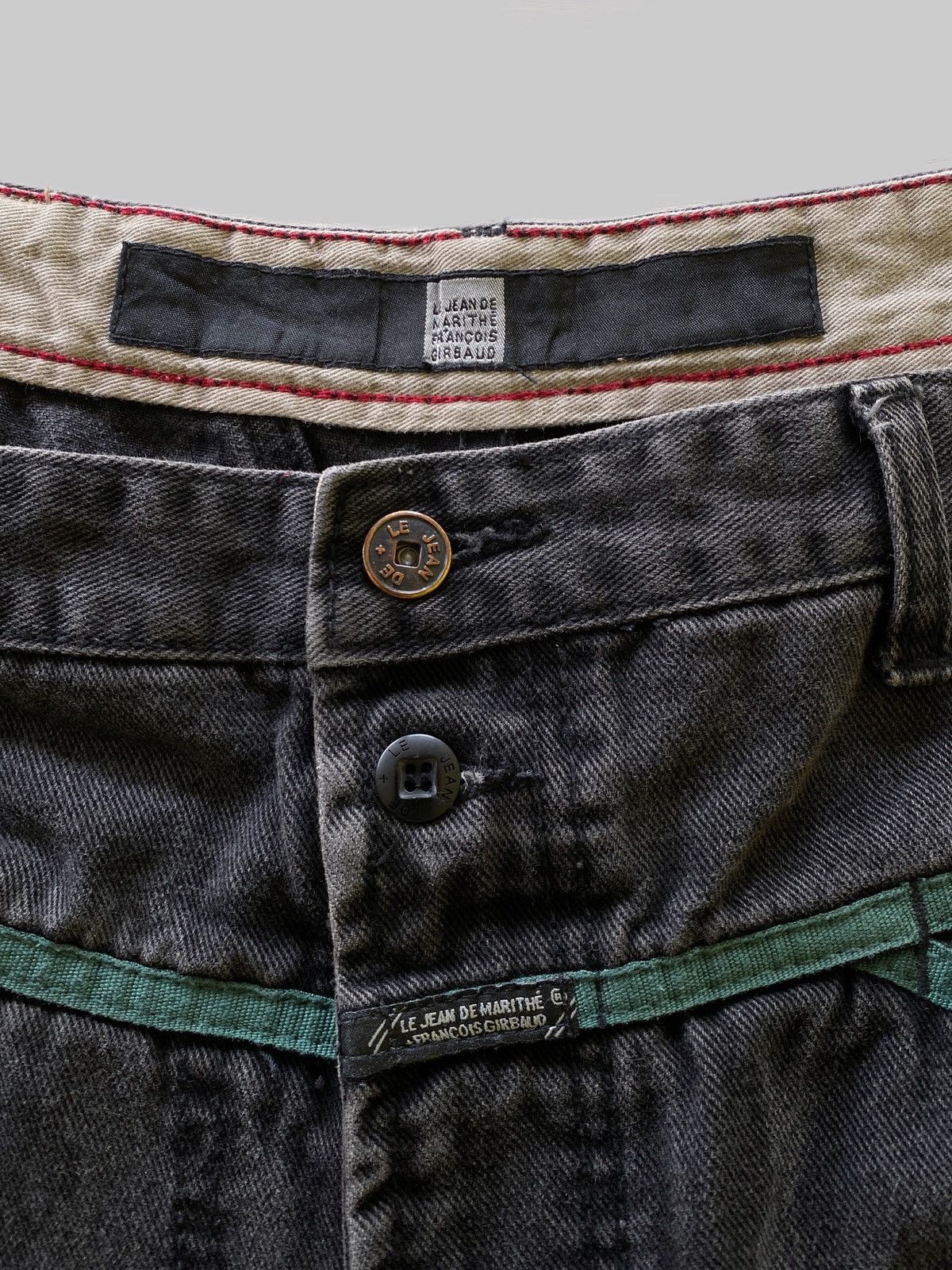 Marithe + Francois Girbaud Vintage M+FG 5Pockets Skater Jeans Size US 36 / EU 52 - 3 Thumbnail