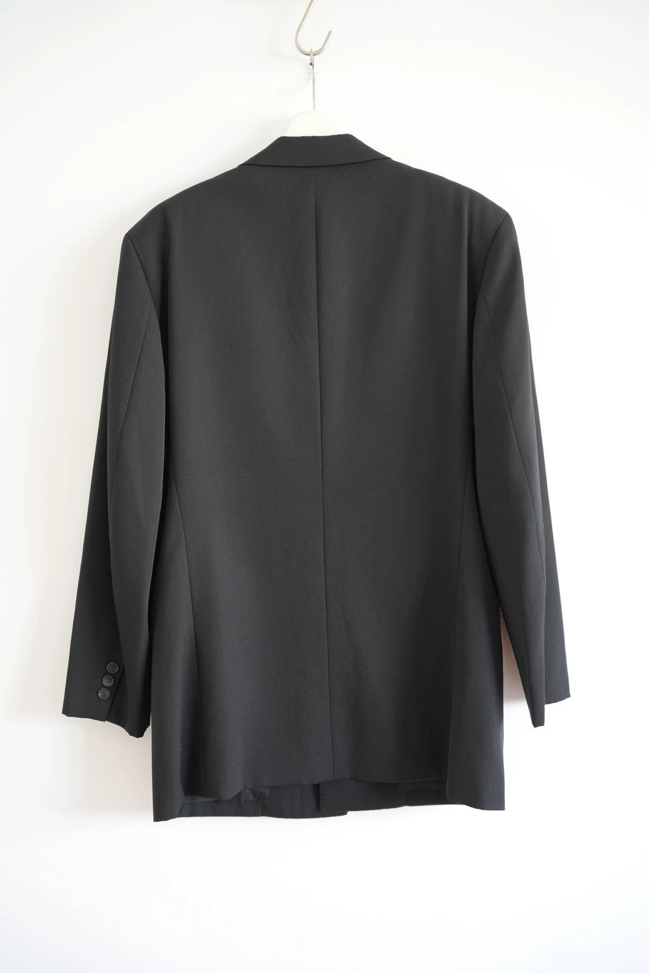 Issey Miyake Issey Miyake Men 88AW Hidden Button Wool Blazer Size US L / EU 52-54 / 3 - 3 Thumbnail