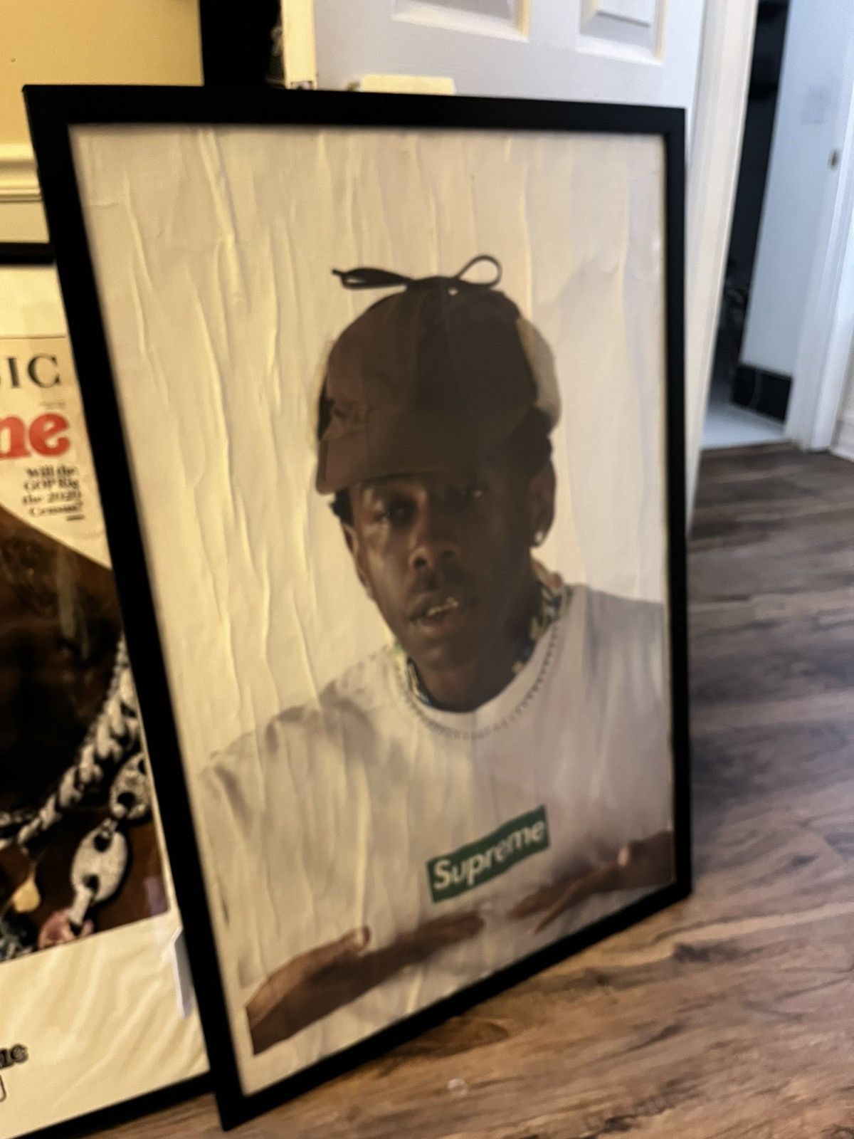 Supreme Supreme x Tyler, The Creator Poster framed Size ONE SIZE - 2 Thumbnail
