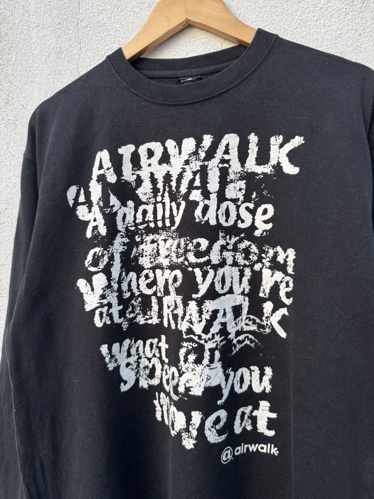 If Six Was Nine 2000s Japanese Archive Poem Grunge long sleeve Tees Size US L / EU 52-54 / 3 - 3 Thumbnail