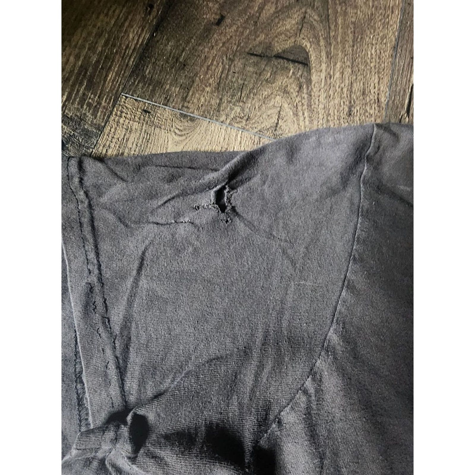 Lucky Brand VINTAGE 90s Mens M Bob Dylan The Times They Are Changing Band T Shirt Thrashed Shirt Short Sleeve Crew Neck Brown Cotton 90s Mens Size US M / EU 48-50 / 2 - 7 Thumbnail