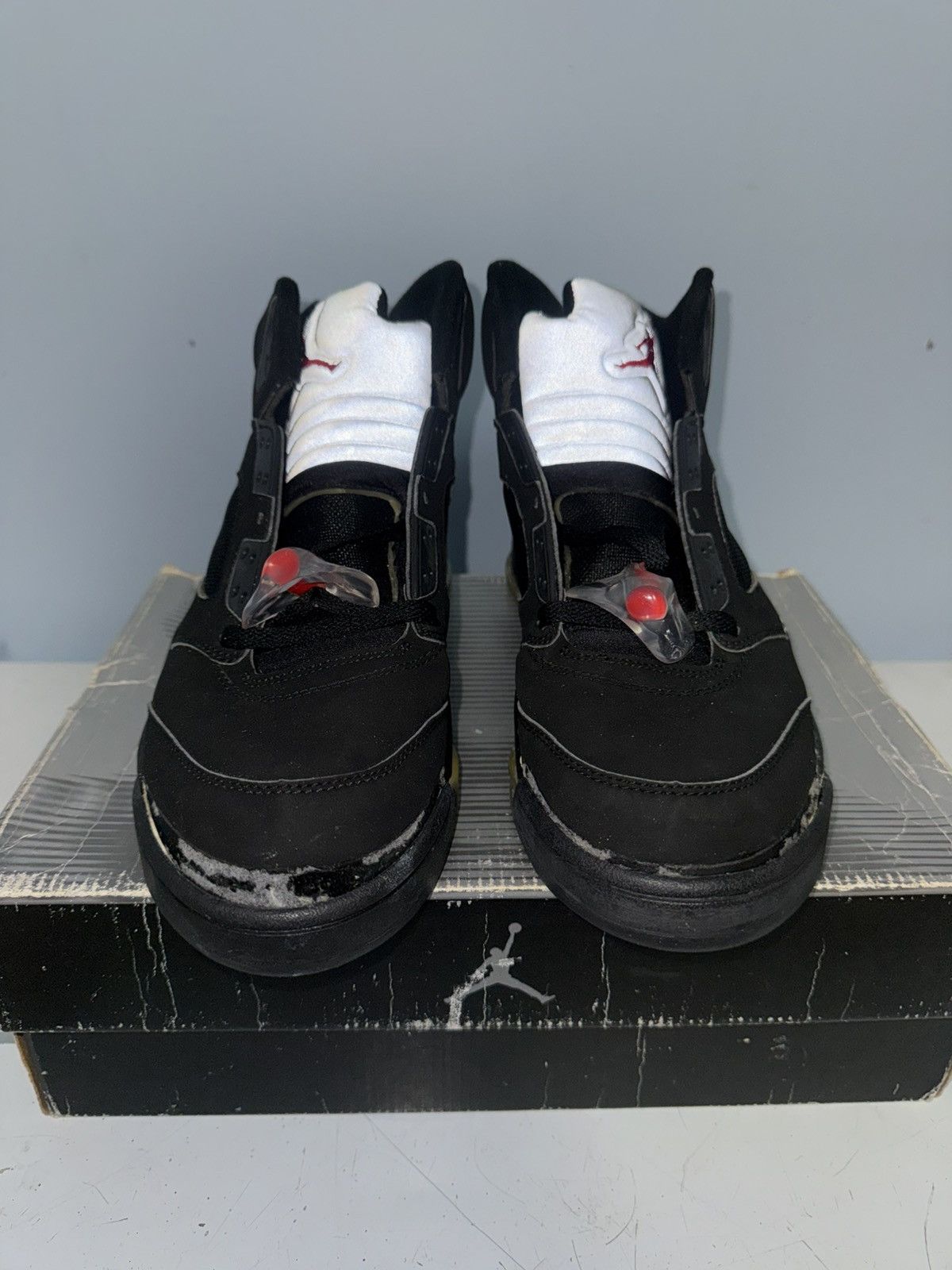 Jordan Brand Deadstock Jordan 5 Black Metallic 2000 Size US 10 / EU 43 - 2 Thumbnail