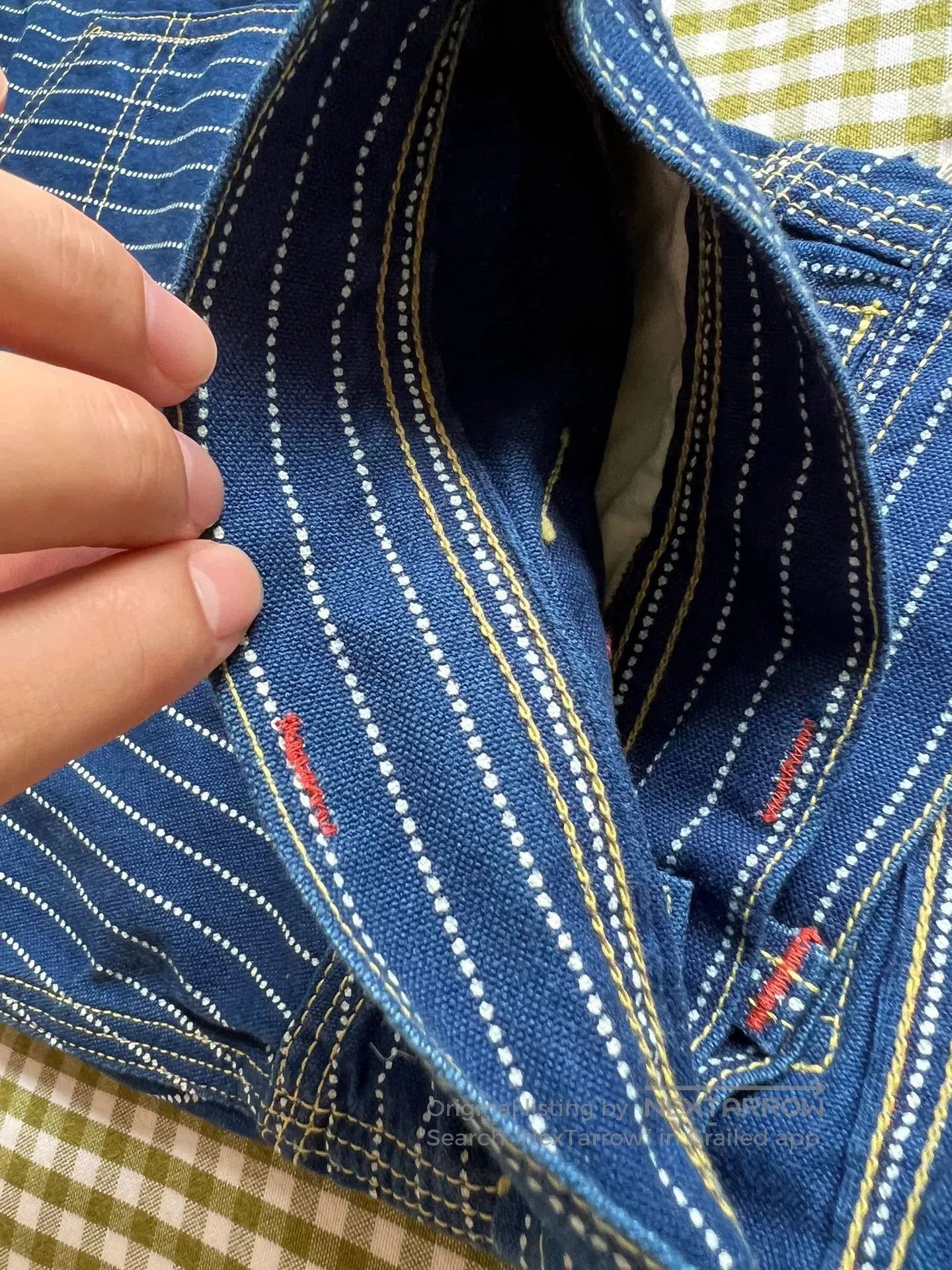 Freewheelers Freewheelers Wabash Stripe Work Pants. Size US 32 / EU 48 - 7 Thumbnail