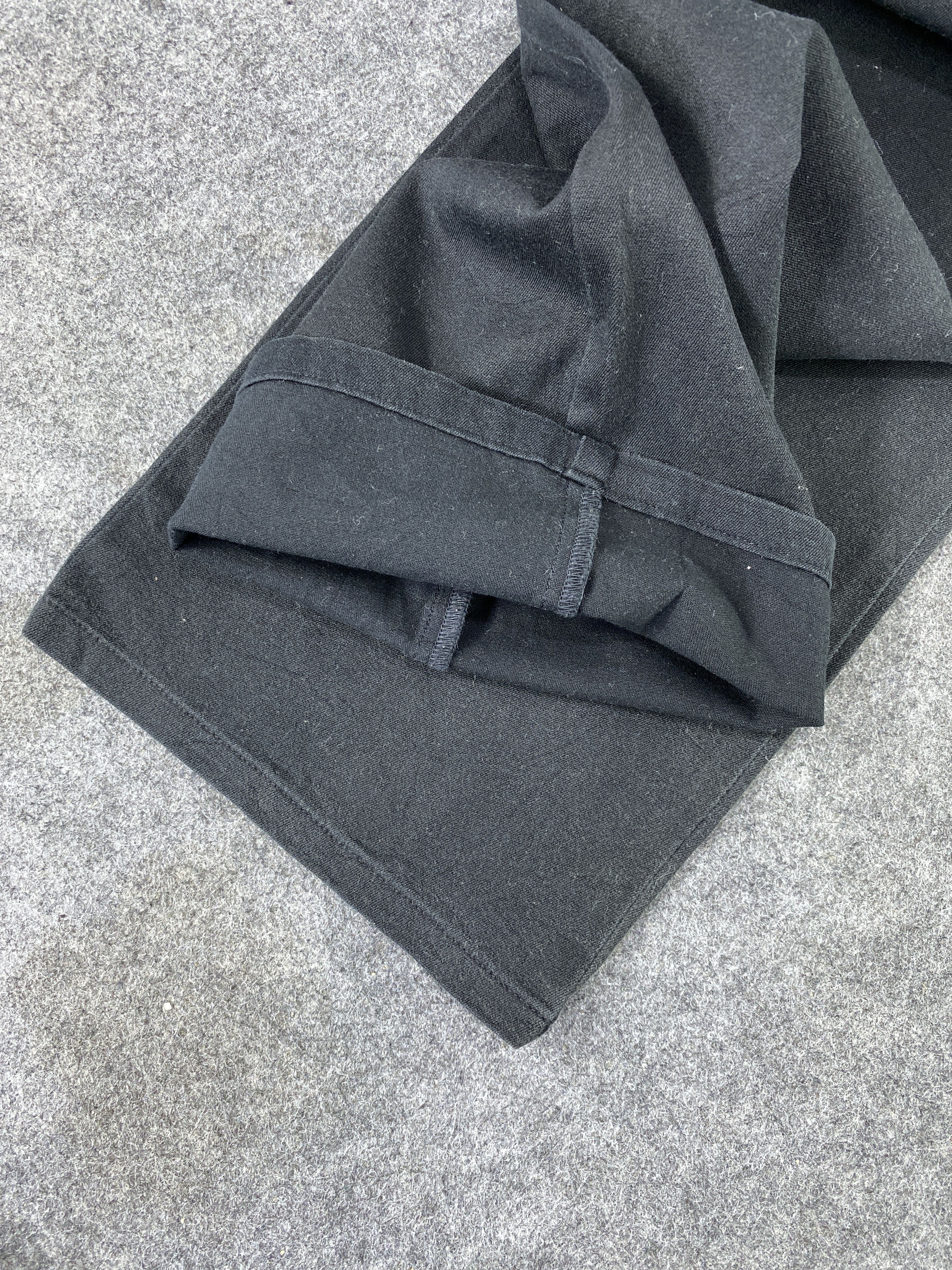 Japanese Brand Hopkins Black Pants - J1104 Size 26" / US 2 / IT 38 - 12 Thumbnail