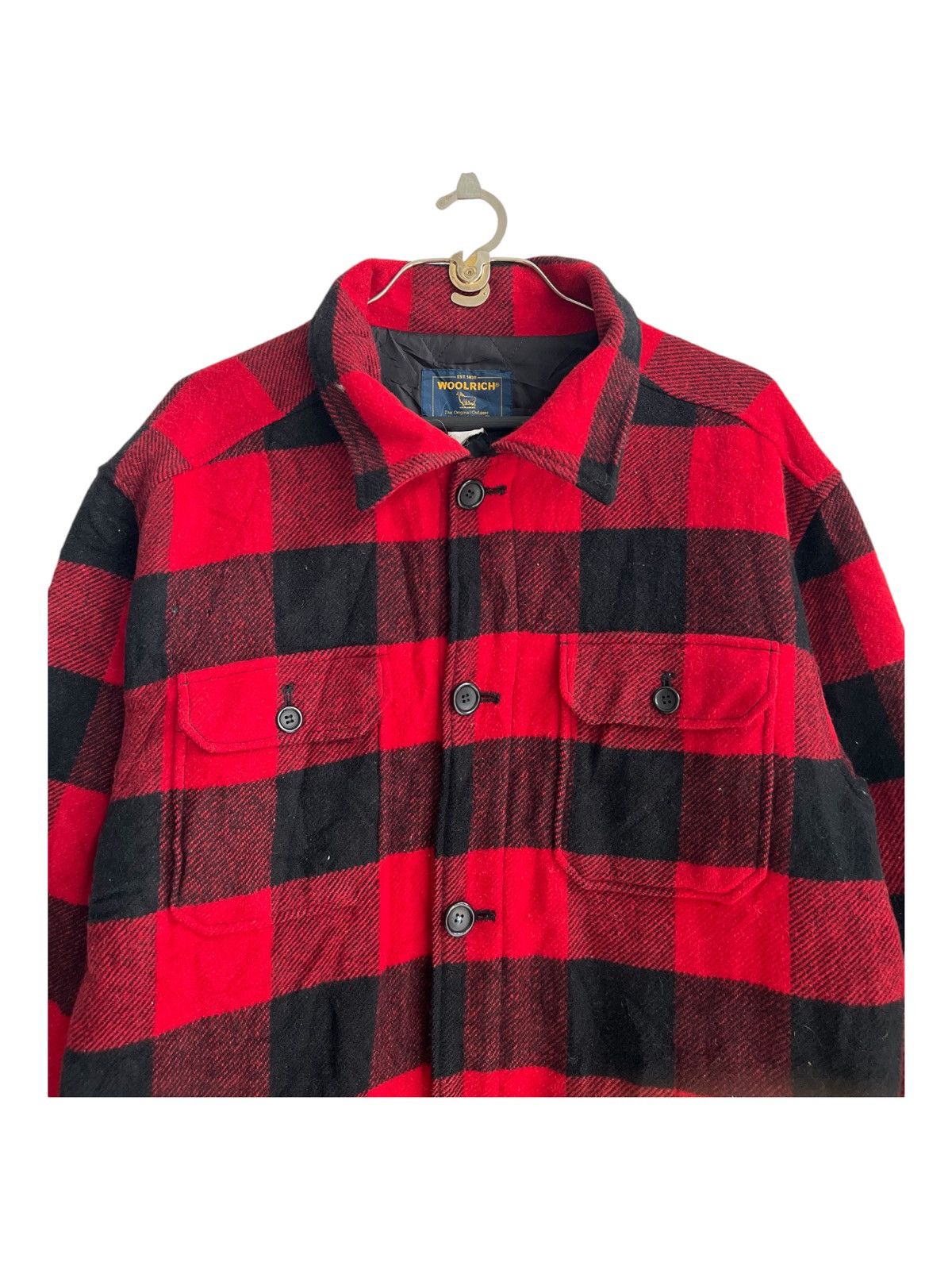 Filson × Pendleton × Woolrich Woolen Mills Vintage Buffalo Check Mackinaw Hunting Wool Jacket Woolrich Size US L / EU 52-54 / 3 - 4 Thumbnail