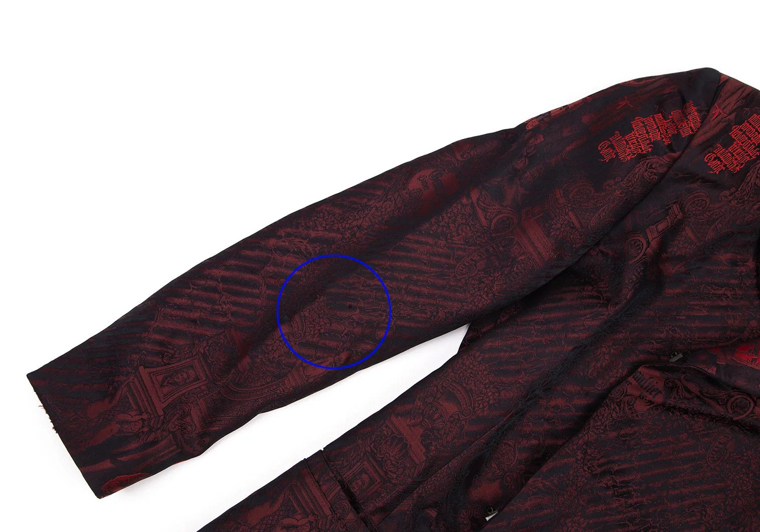 Jean Paul Gaultier Jacquard Magnet Button Jacket in Red Size 48 Size US M / EU 48-50 / 2 - 4 Thumbnail