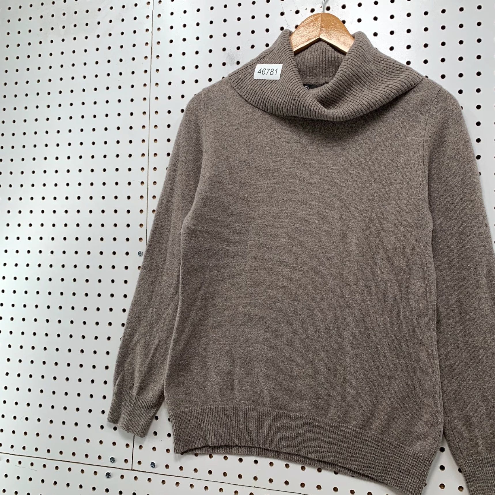 C&A C&A Pure Cashmere Sweater Womens Small Brown 100% Cashmere Cowl Turtle Neck Cozy Size S / US 4 / IT 40 - 5 Thumbnail