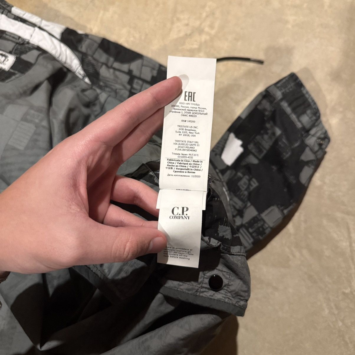 C.P. Company CP Company 50 Fili Garment Dyed Camo Overshirt Jacket Size US S / EU 44-46 / 1 - 12 Thumbnail