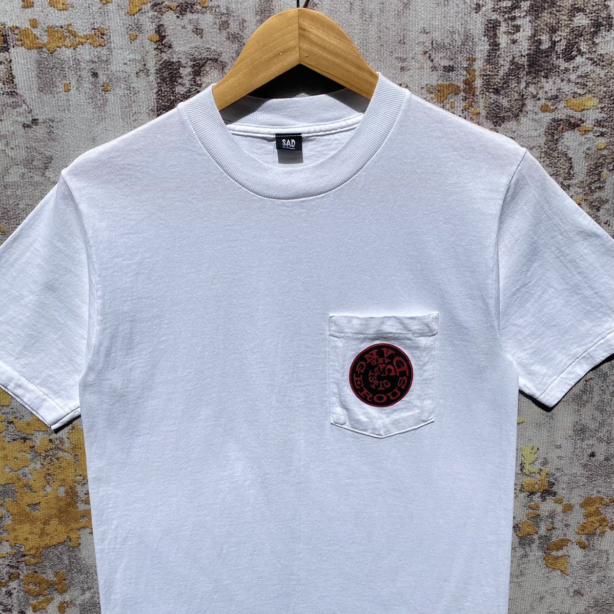 Japanese Brand Vintage 90s Sadistic And Dangerous Shirt S.A.D Japan Brand Size US S / EU 44-46 / 1 - 6 Thumbnail