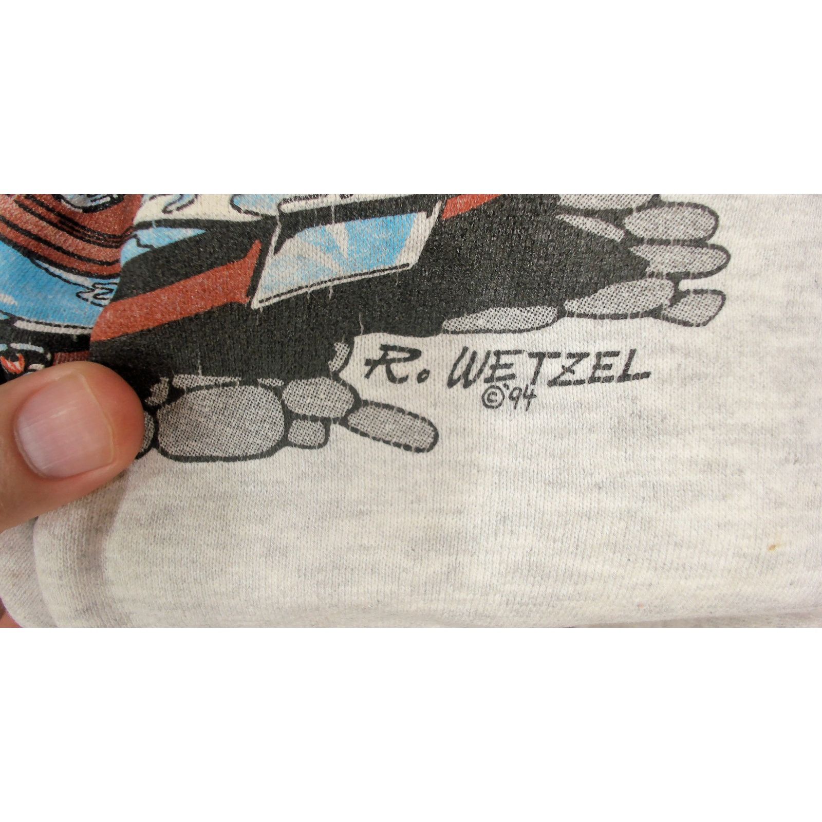 Jerzees Jerzees Vintage 1994 Boxy Ford Mustang Graphic Sweatshirt XL Size US XL / EU 56 / 4 - 13 Thumbnail