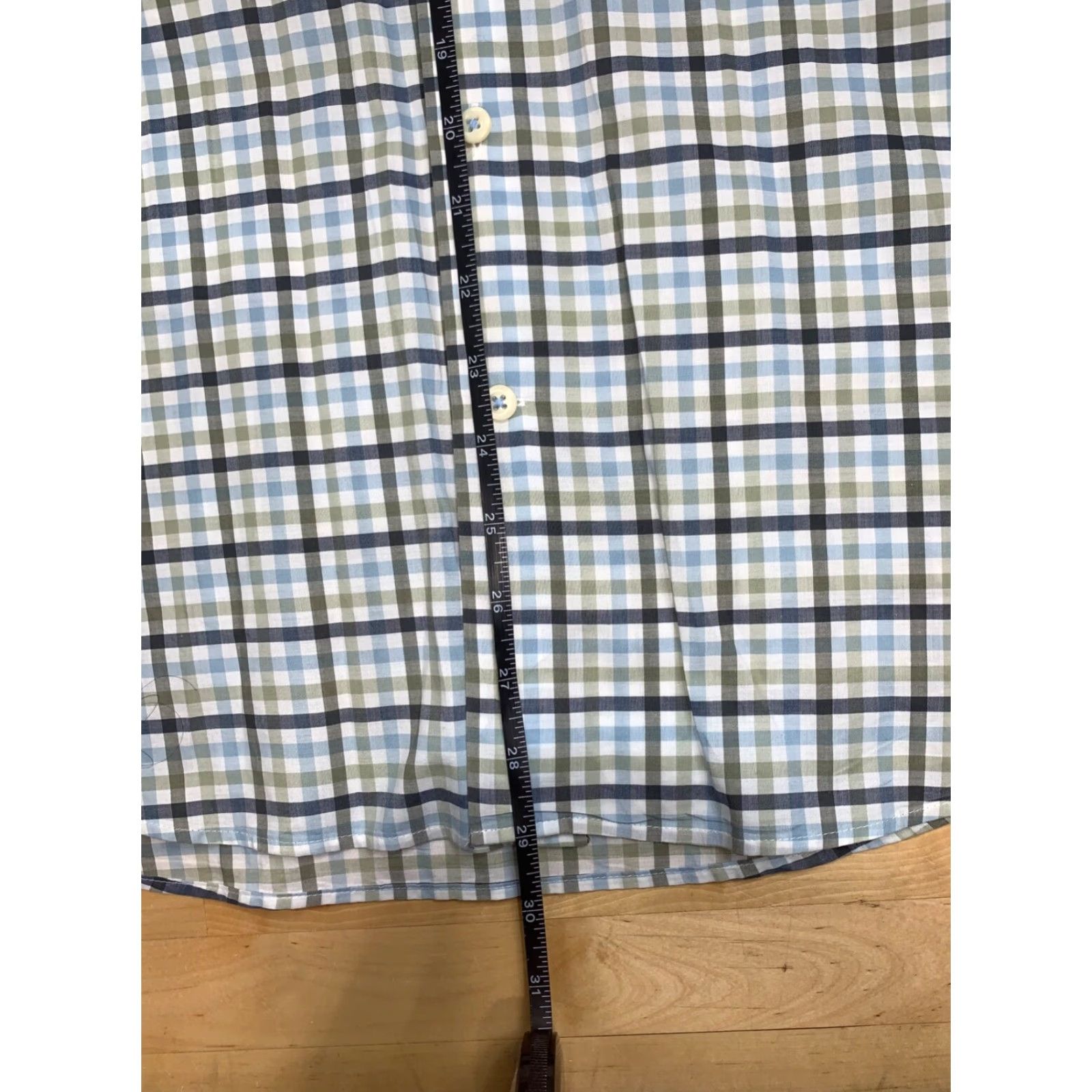 Peter Millar Peter Millar Button-Up Long Sleeve Shirt L Check Casual Mens Multicolor Size US L / EU 52-54 / 3 - 4 Thumbnail