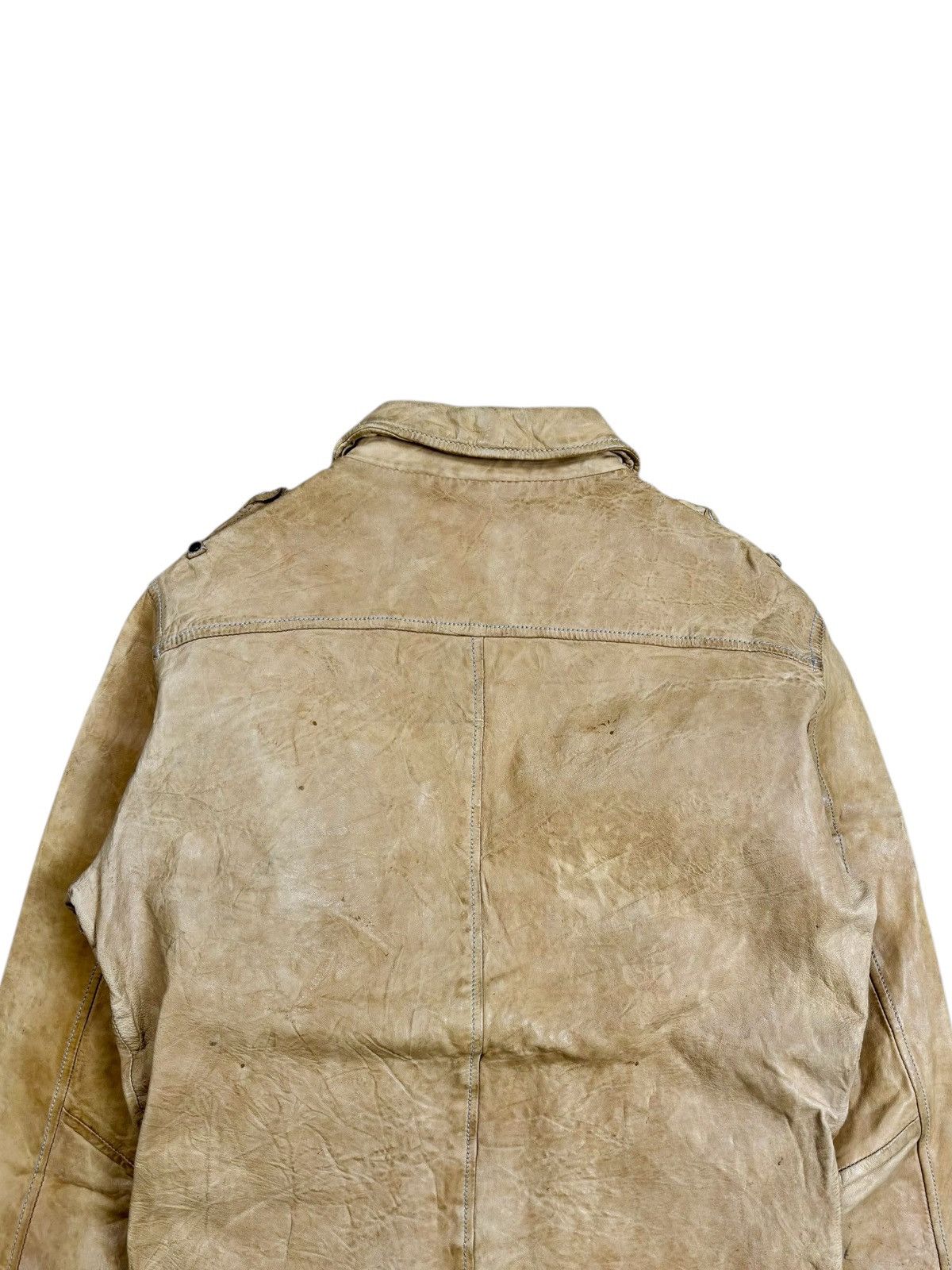 Yoshiyuki Konishi 2000s Don Konishi - Apocalypse Cargo Leather Jacket Size US M / EU 48-50 / 2 - 5 Thumbnail