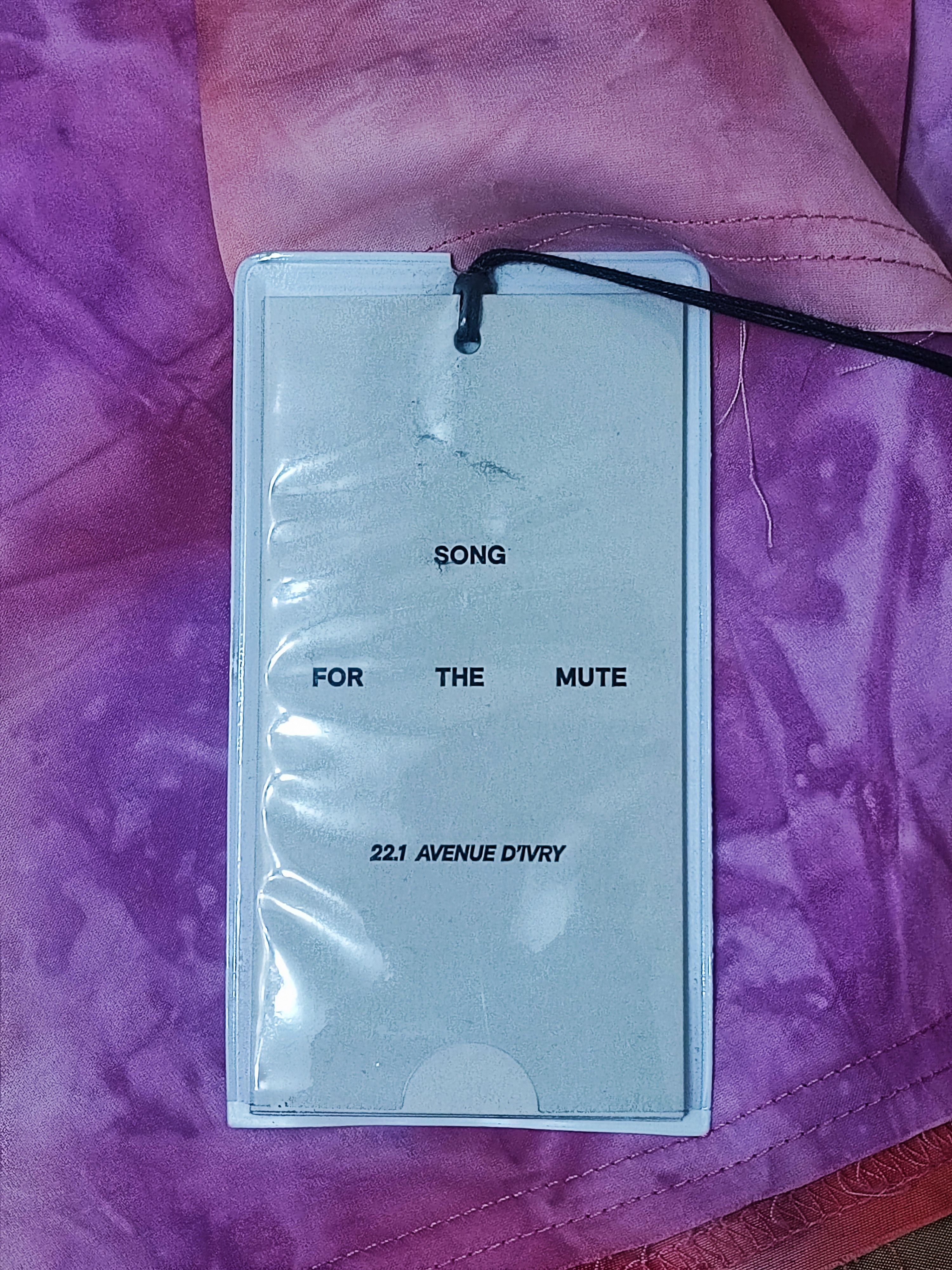 Song For The Mute Avant-Garde Designer Song For The Mute Rayon Tie Dye Size US L / EU 52-54 / 3 - 12 Thumbnail