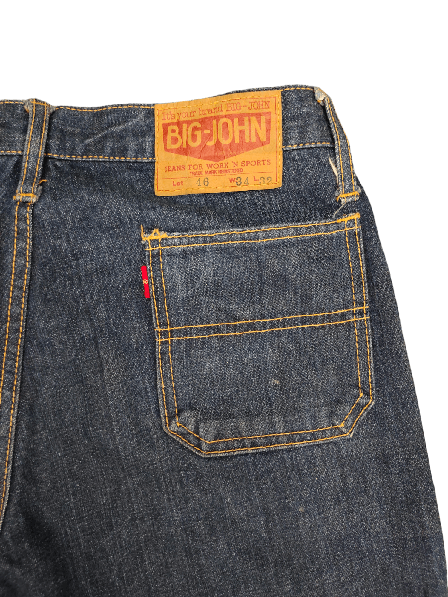 Hysteric Glamour Flare Jeans Big John Lot 46 Bell Bottom Denim Jean Boot Cut Size US 33 - 18 Thumbnail