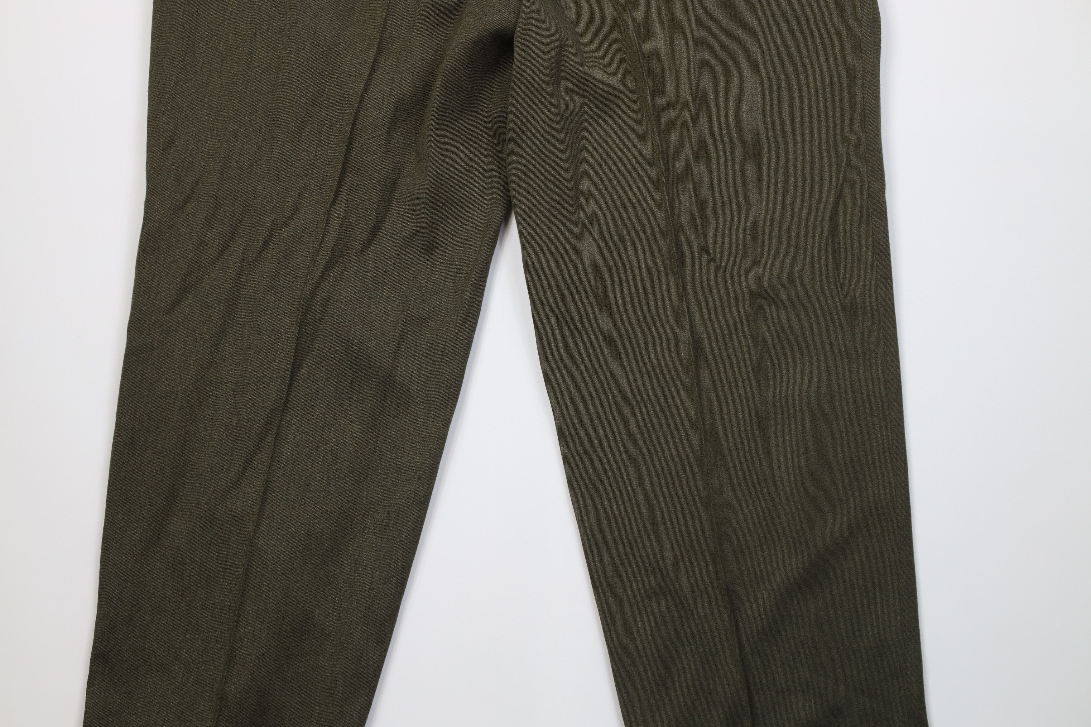 Vintage Vintage 90s Streetwear Wool Knit Wide Leg Chino Pants Size US 38 / EU 54 - 14 Thumbnail
