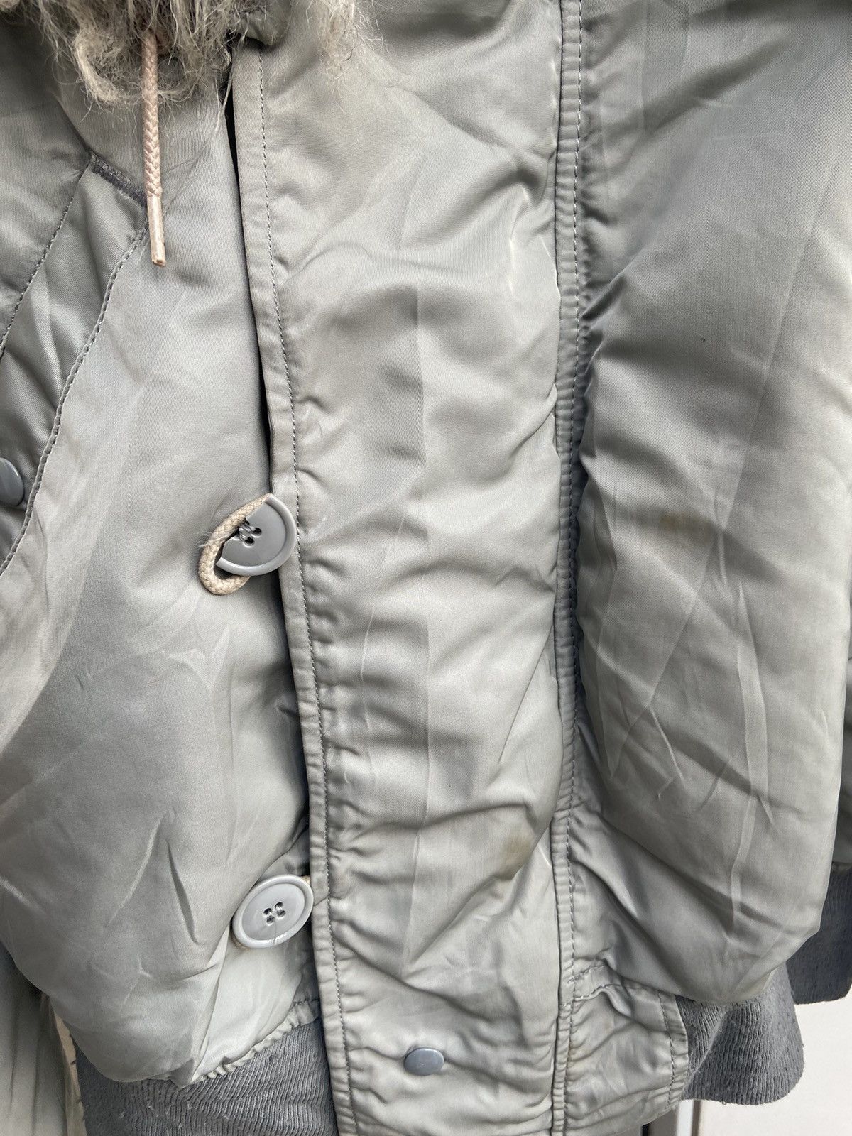 Alpha Industries Vintage Alpha Industries BOMBER flight jacket N-2B Size US M / EU 48-50 / 2 - 10 Thumbnail