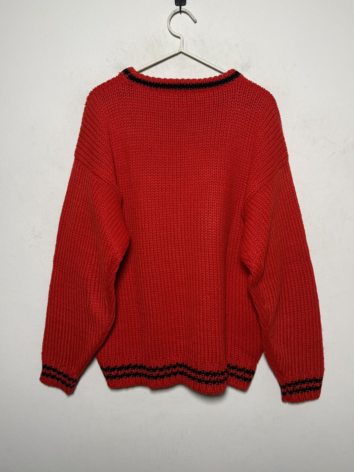 Giorgio Armani Vintage Emporio Armani chunky knit sweater Size US L / EU 52-54 / 3 - 7 Thumbnail