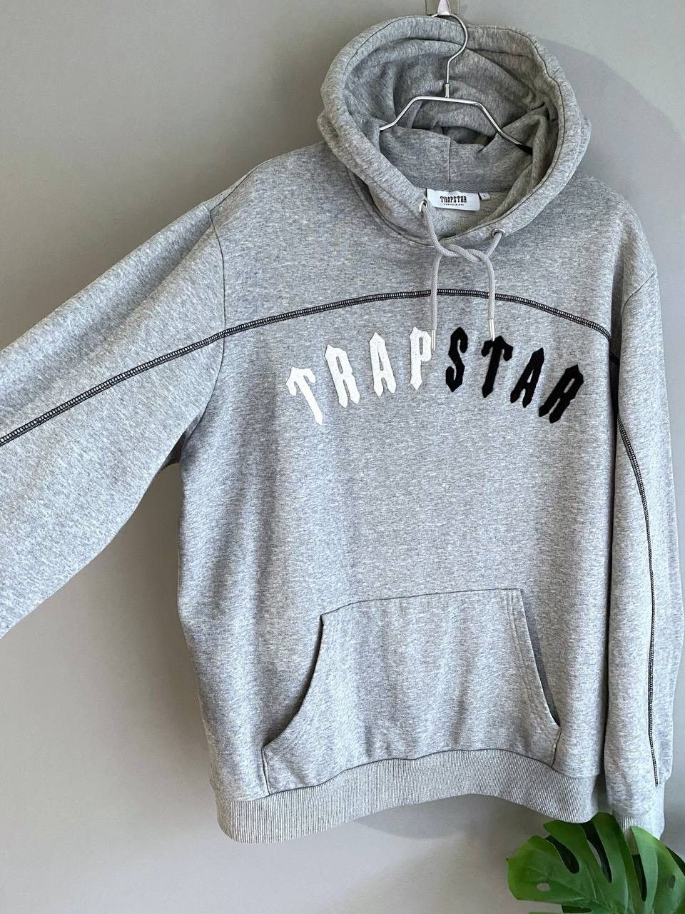 Trapstar London Trapstar It's a Secret Big Teddy Logo Men's Grey Hoodie, L Size US L / EU 52-54 / 3 - 7 Thumbnail