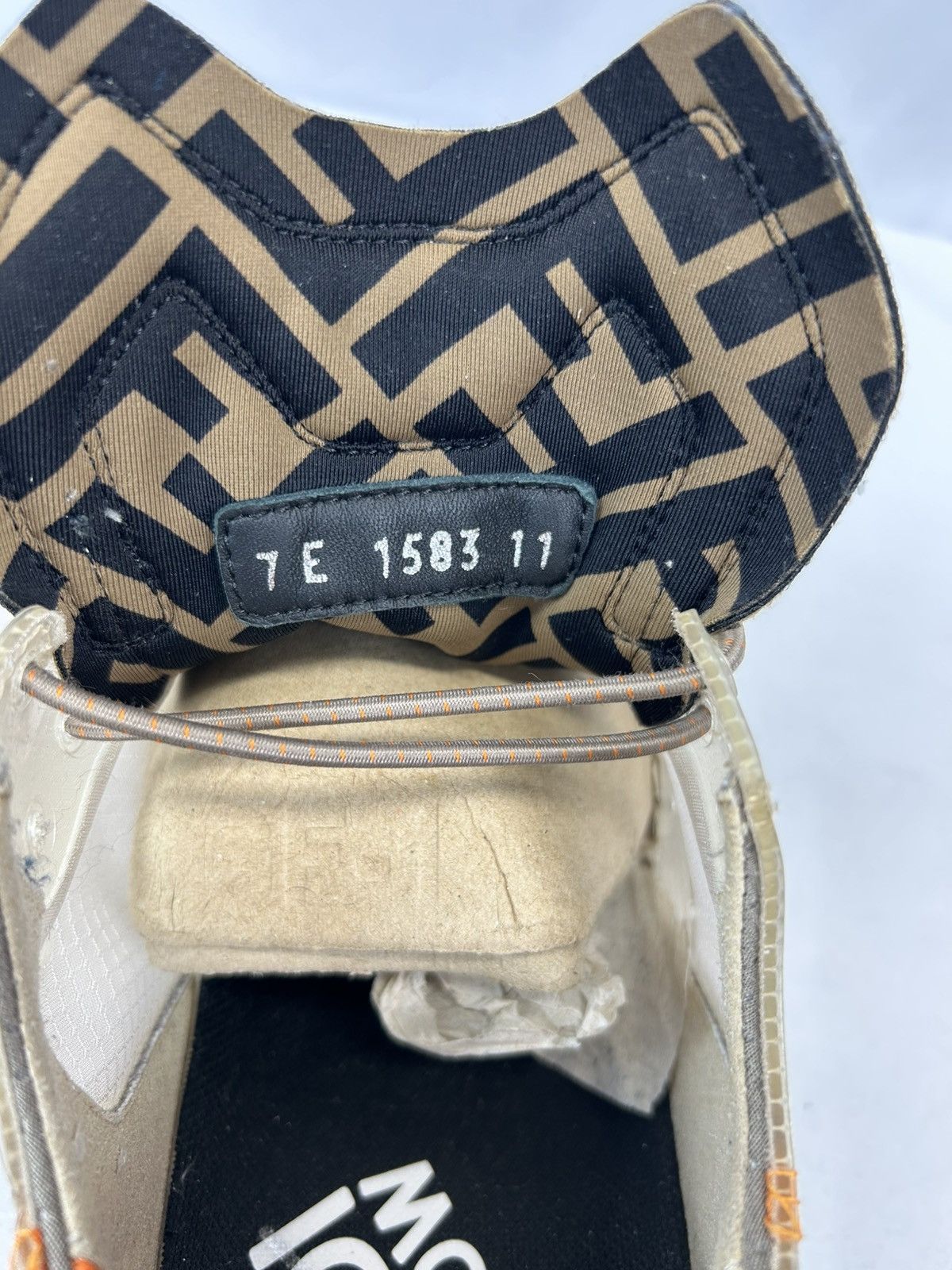 Fendi Fendi Flow Lace-up Sneakers Size US 11 / EU 44 - 10 Thumbnail