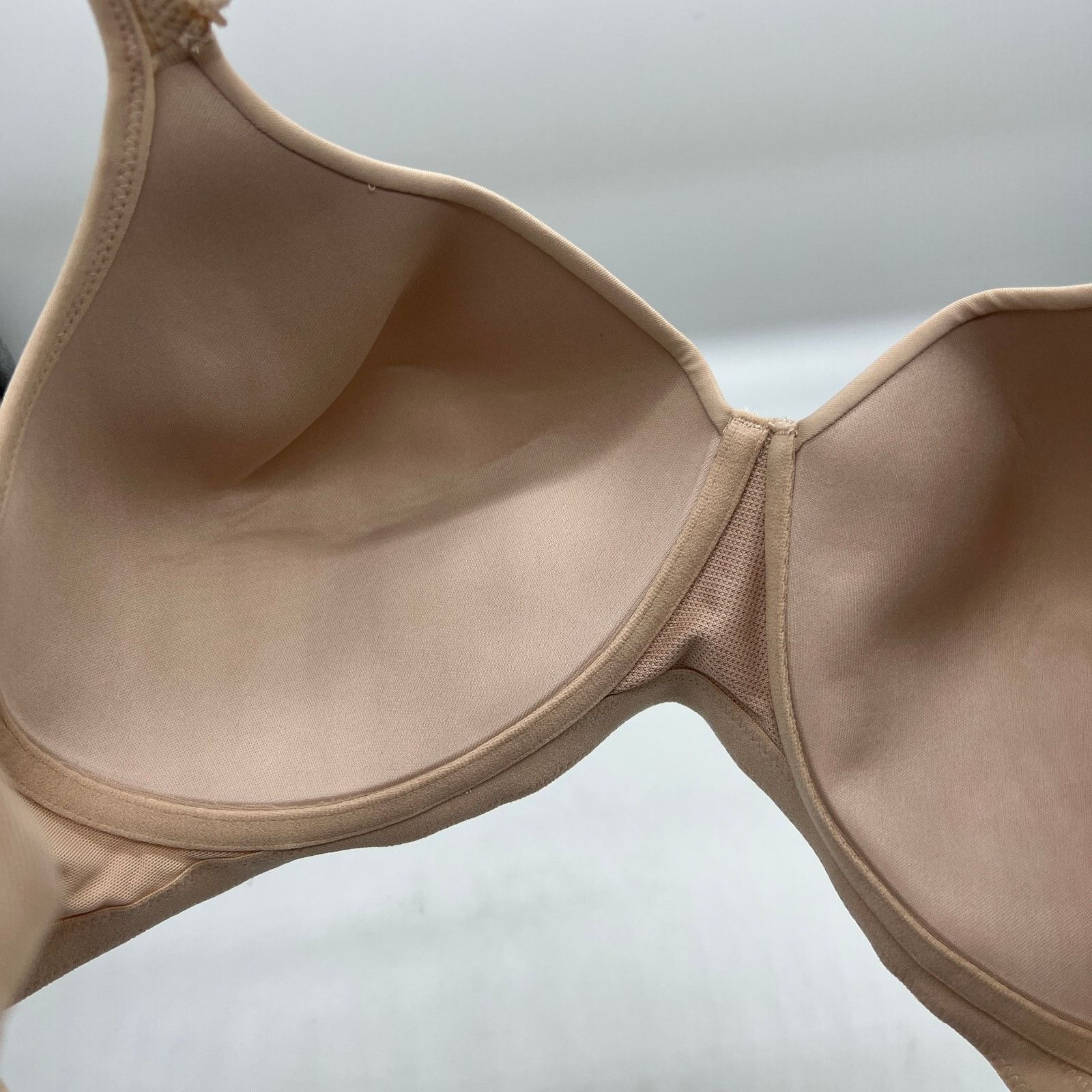 Other Breezies Luxe Lace Wirefree T-Shirt Bra Sunbeige, 44 B Size 4XL / US 24-26 - 8 Thumbnail