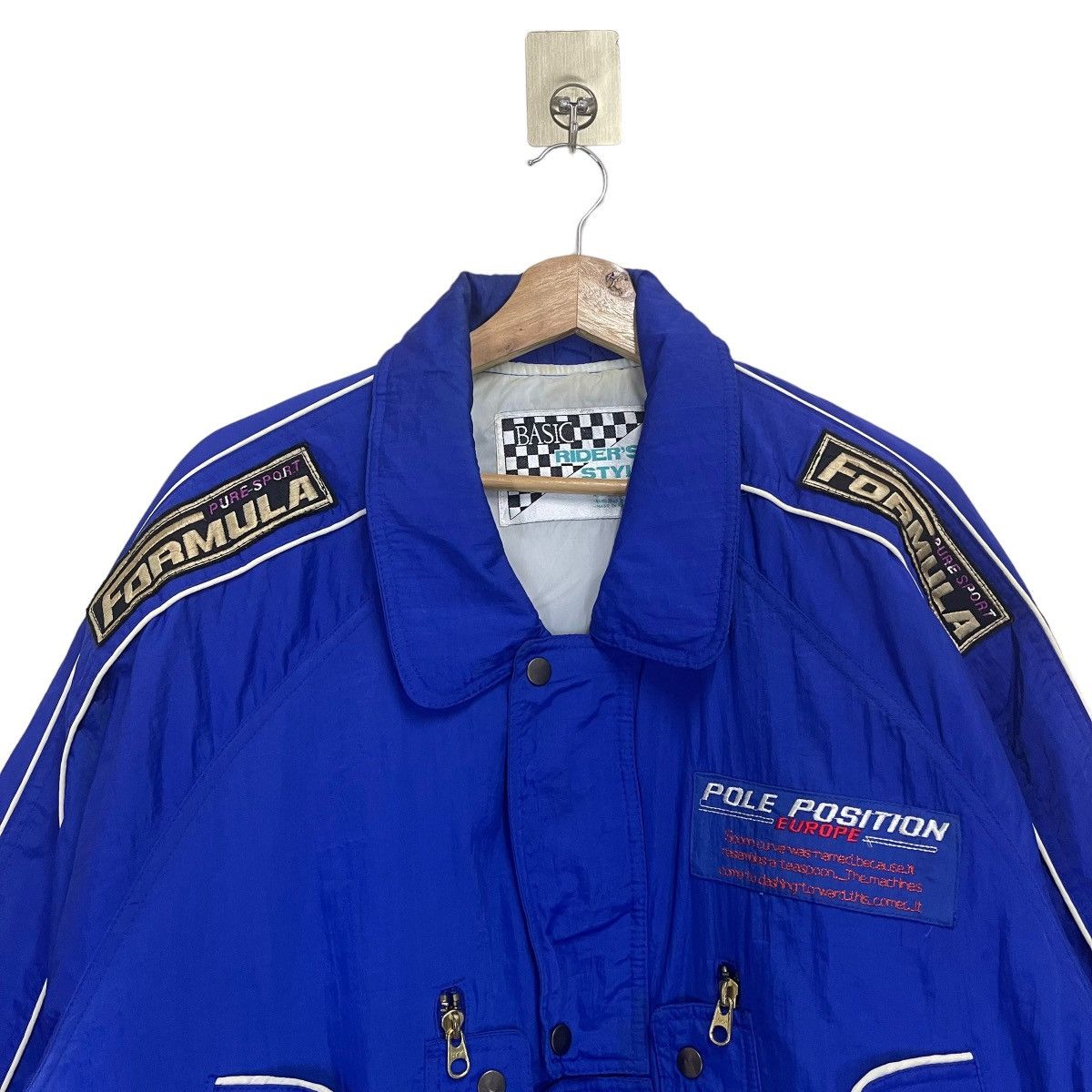 Gear for Sports VTG RACING POLE POSITION EUROPE BIG LOGO RACING JACKET Size US M / EU 48-50 / 2 - 2 Thumbnail