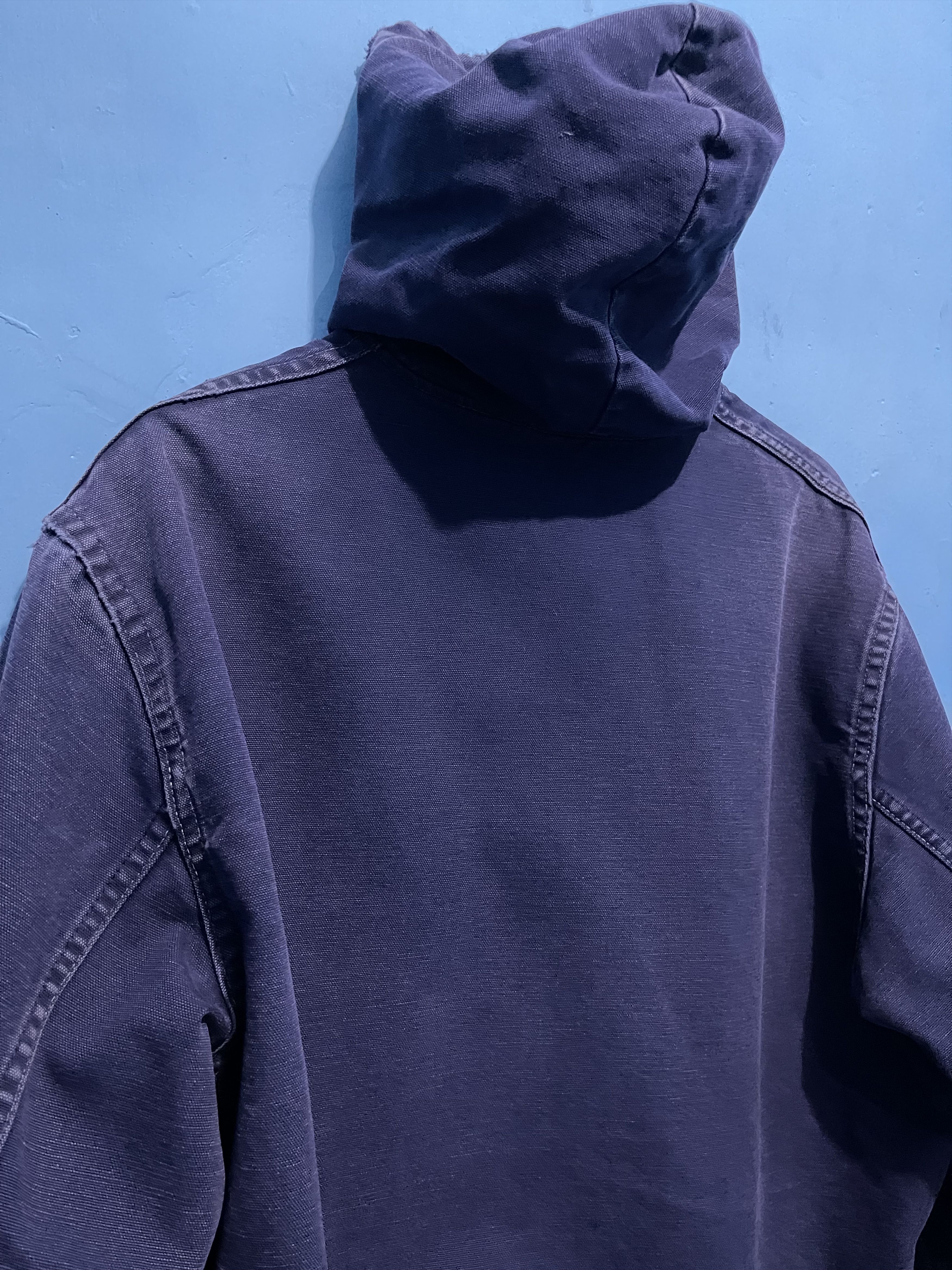 Carhartt Carhartt Blue Work Wear Hooded Jacket Size US L / EU 52-54 / 3 - 15 Thumbnail