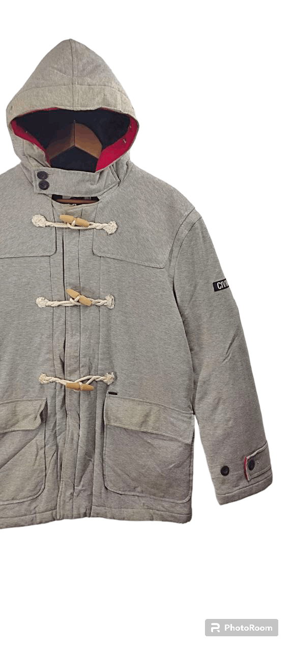 Xlarge X LARGE DUFFLE COAT JACKET Size US L / EU 52-54 / 3 - 3 Thumbnail