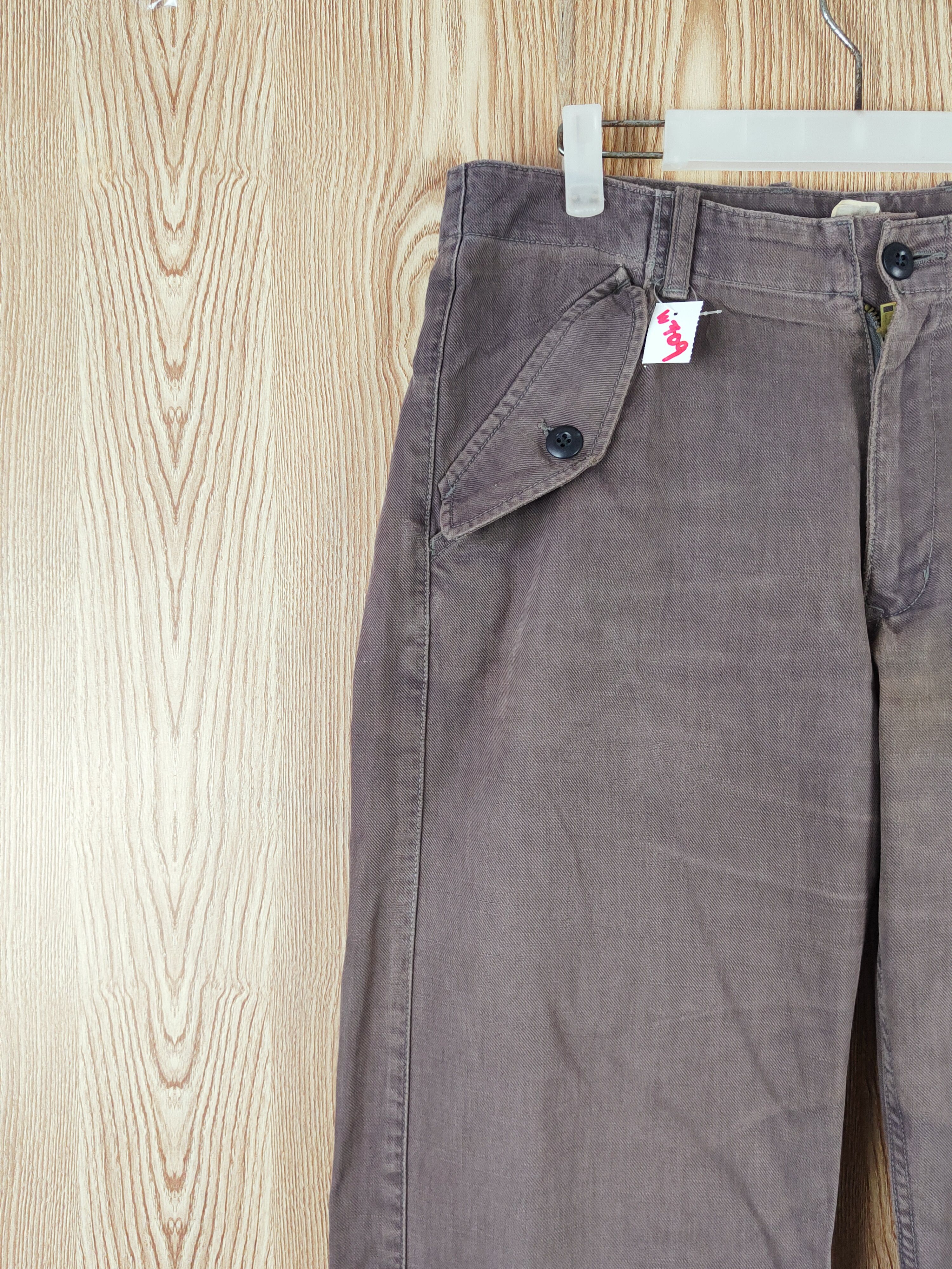 Surplus Research Blueway-Surplus Dark Purple Jogger Pants #W709 Size US 34 / EU 50 - 3 Thumbnail