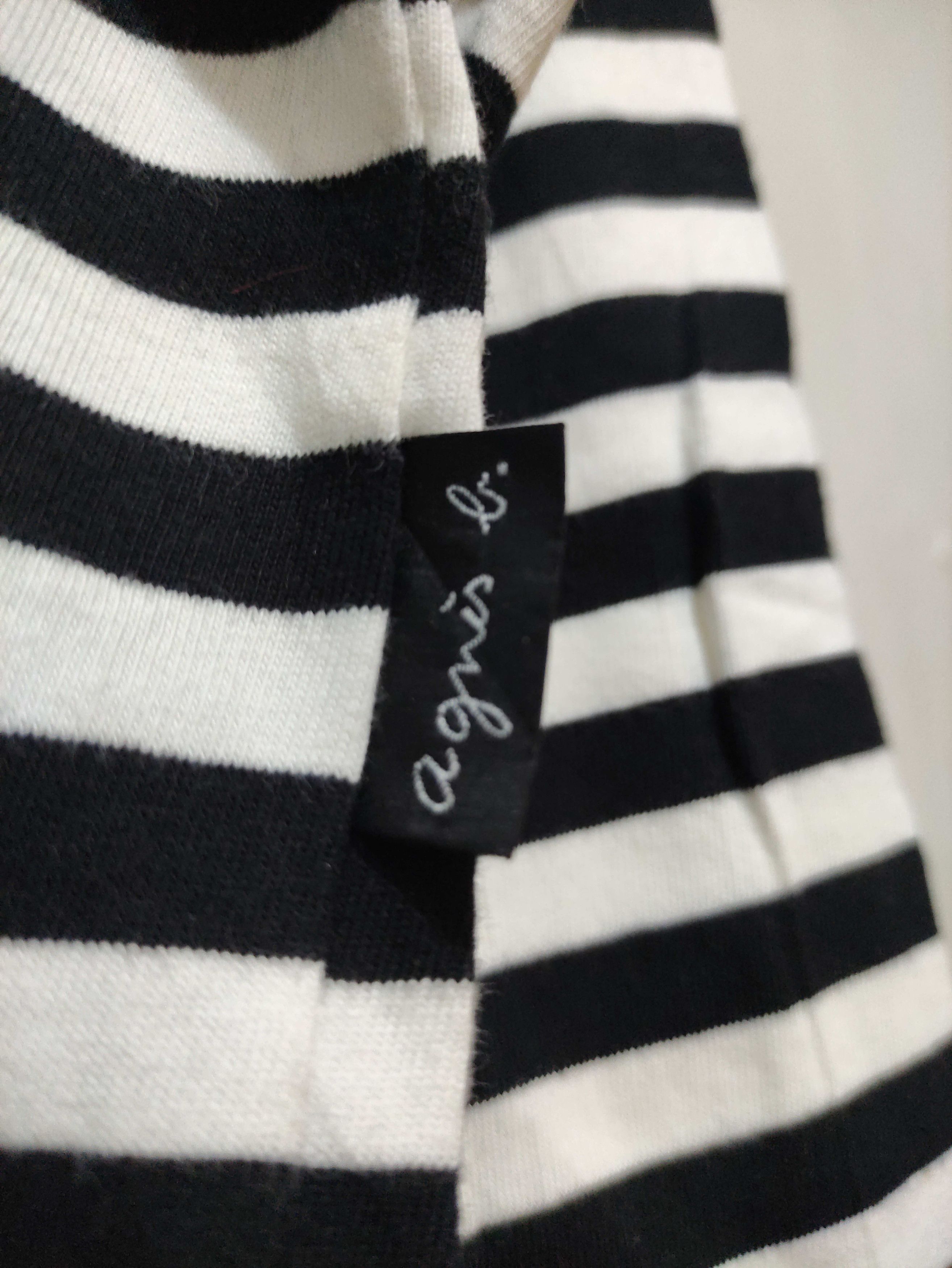 agnes b. Vintage Agnes B Stripe Longsleeve Size US M / EU 48-50 / 2 - 4 Thumbnail