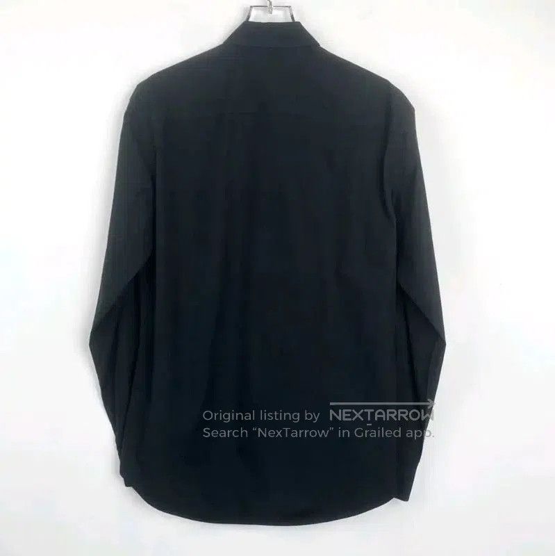 Burberry Burberry Black Cotton Men's Long Sleeve Shirt. Size US L / EU 52-54 / 3 - 5 Thumbnail