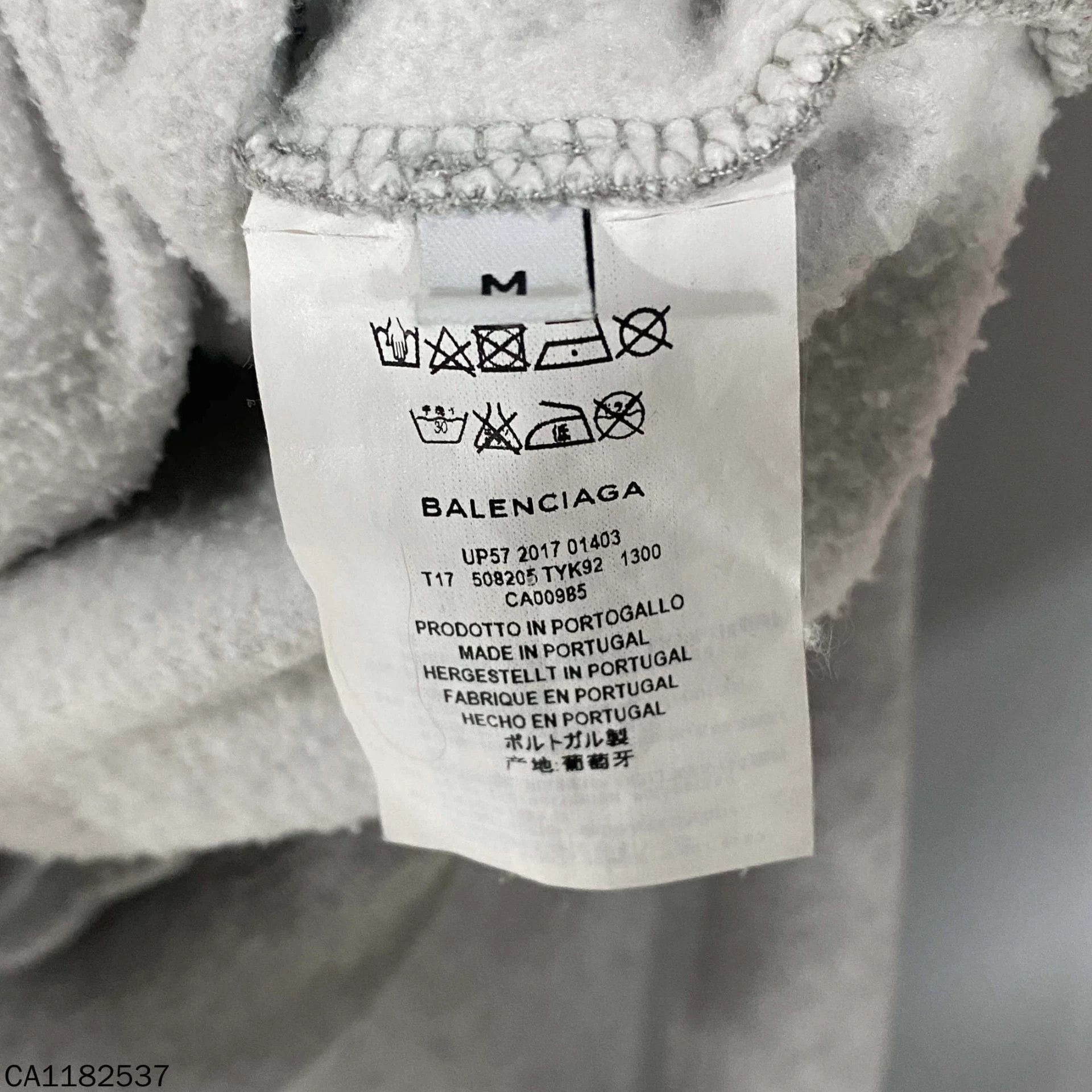 Balenciaga Balenciaga Gray Coke hoodie M 98new Size M / US 6-8 / IT 42-44 - 6 Thumbnail