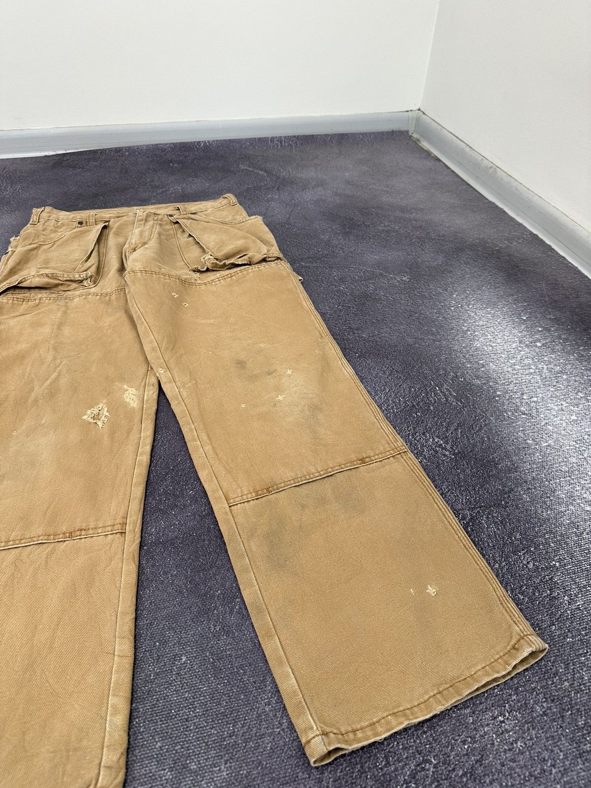 Dickies Vintage Dickies Double Knee Carpenter USA Baggy Work Pants Size US 30 / EU 46 - 11 Thumbnail