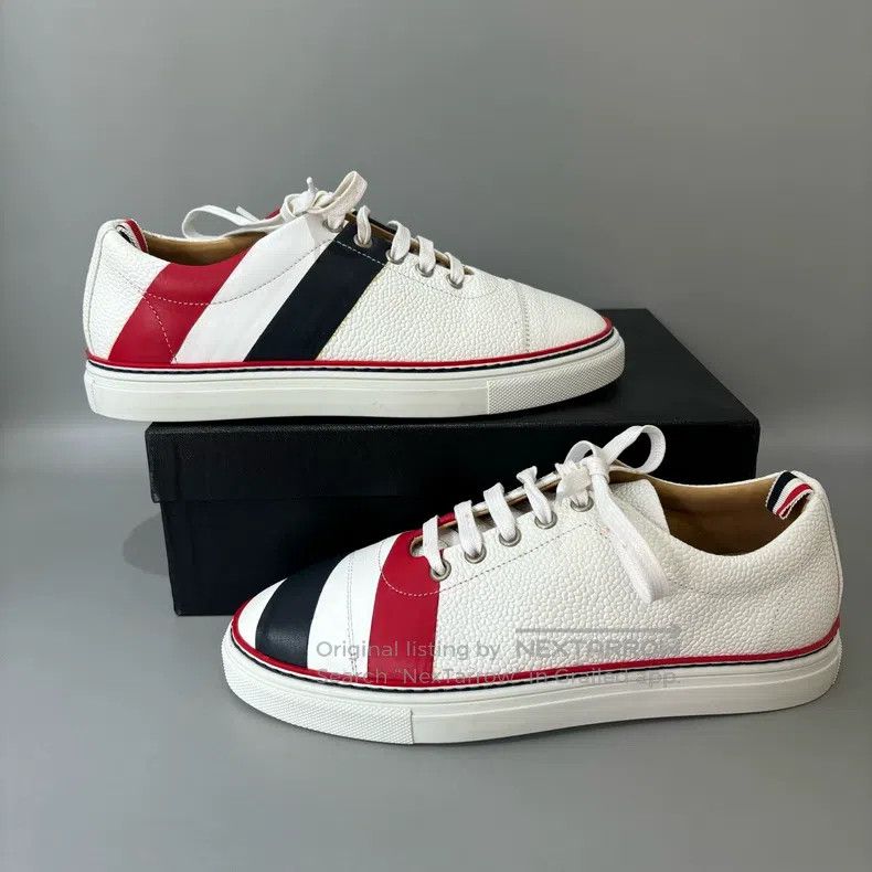 Thom Browne Thom Browne Classic white board shoes Size US 6 / EU 39 - 9 Thumbnail