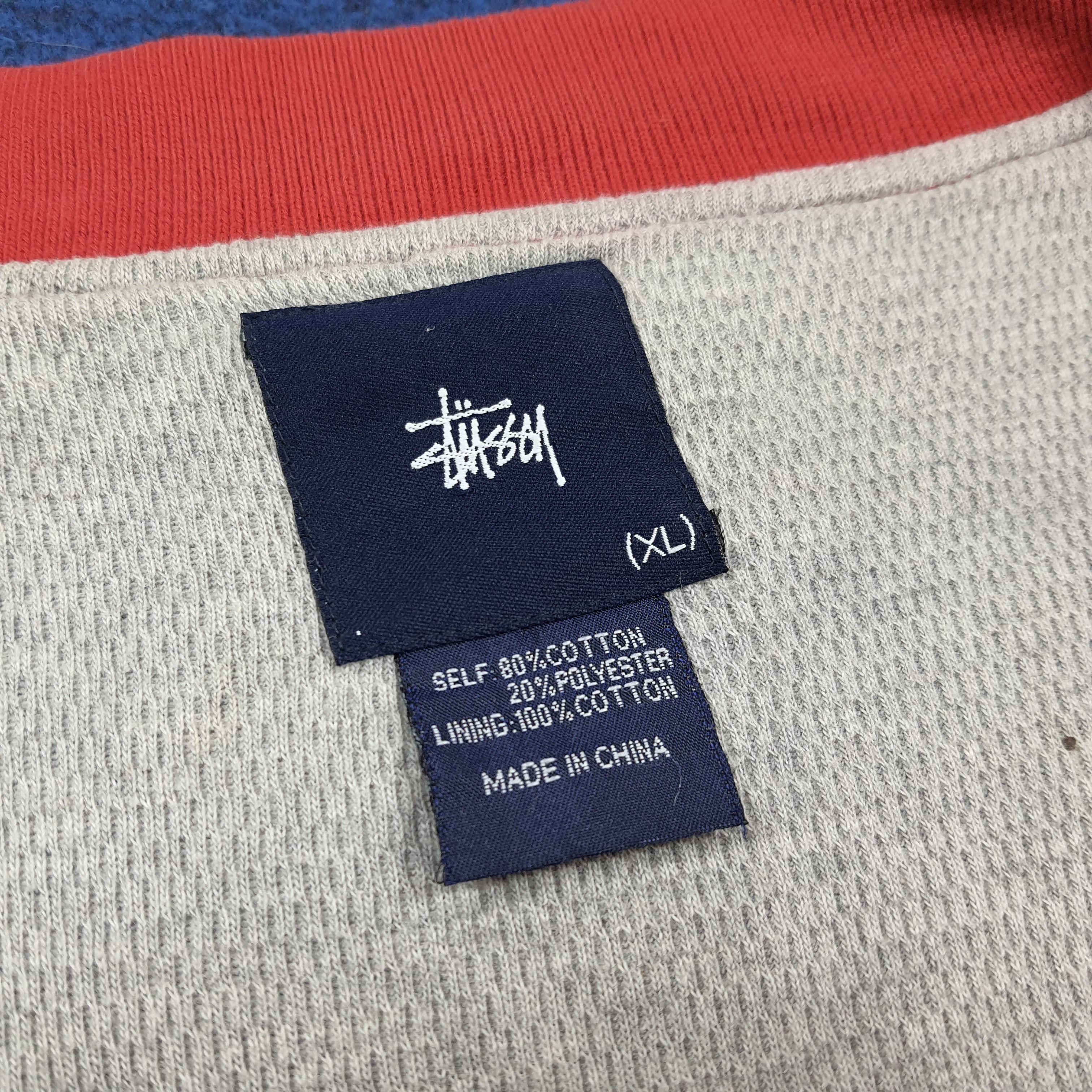 Stussy Vintage Stussy Streetwear Red Varsity Button Up Jacket Size US XL / EU 56 / 4 - 6 Thumbnail