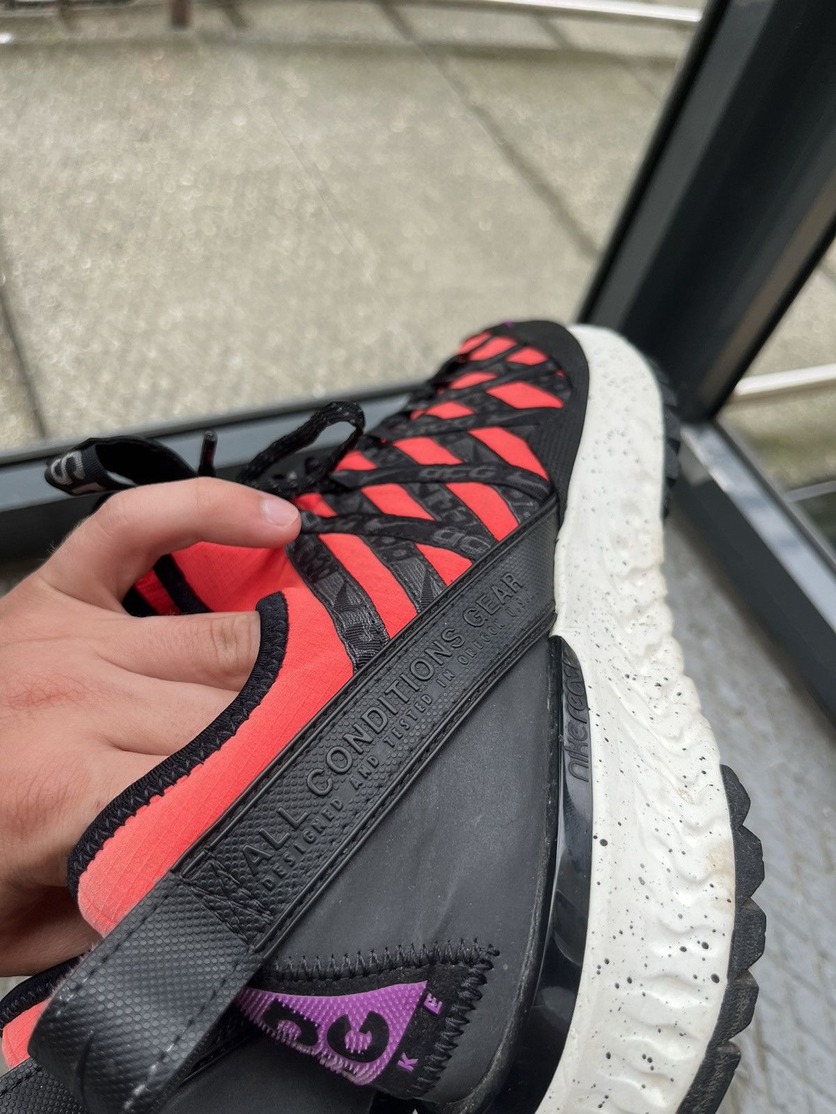 Nike ACG Sneakers Nike ACG react Terra Gobe Bright crimson men’s Size US 10 / EU 43 - 13 Thumbnail