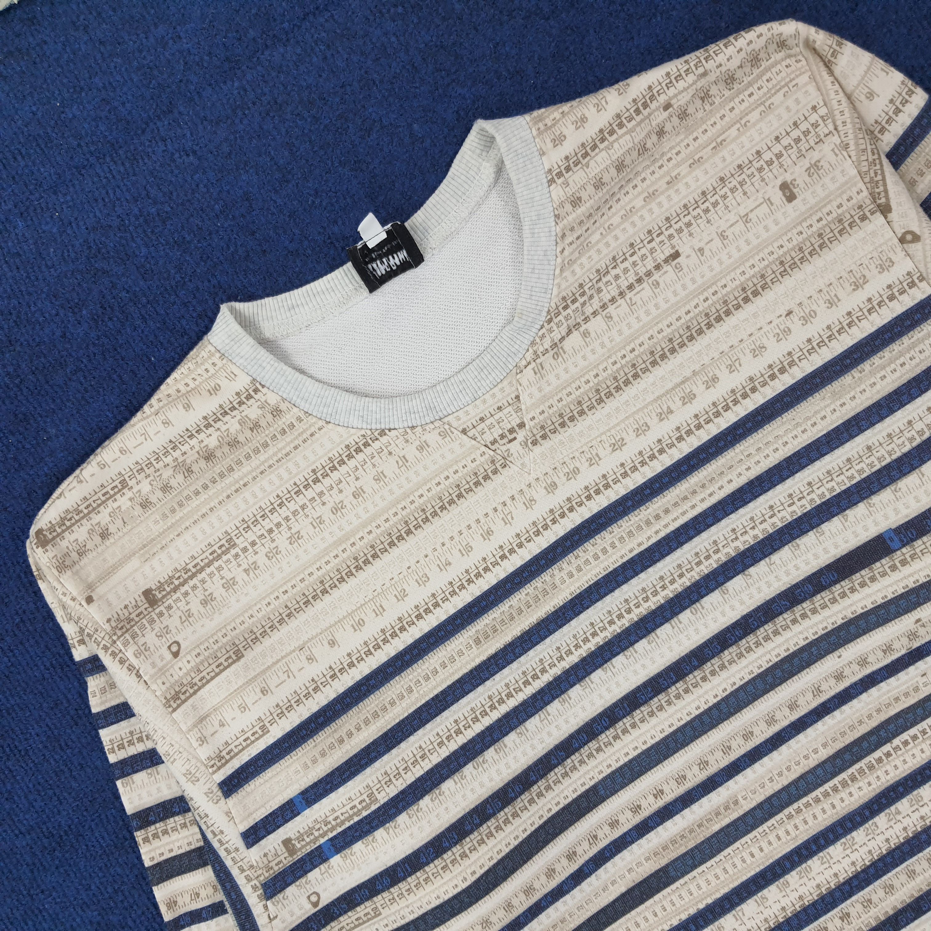 Jean Paul Gaultier Vintage Jean Paul Gaultier Stripes Designer Shirt C243N29 Size S / US 4 / IT 40 - 2 Thumbnail