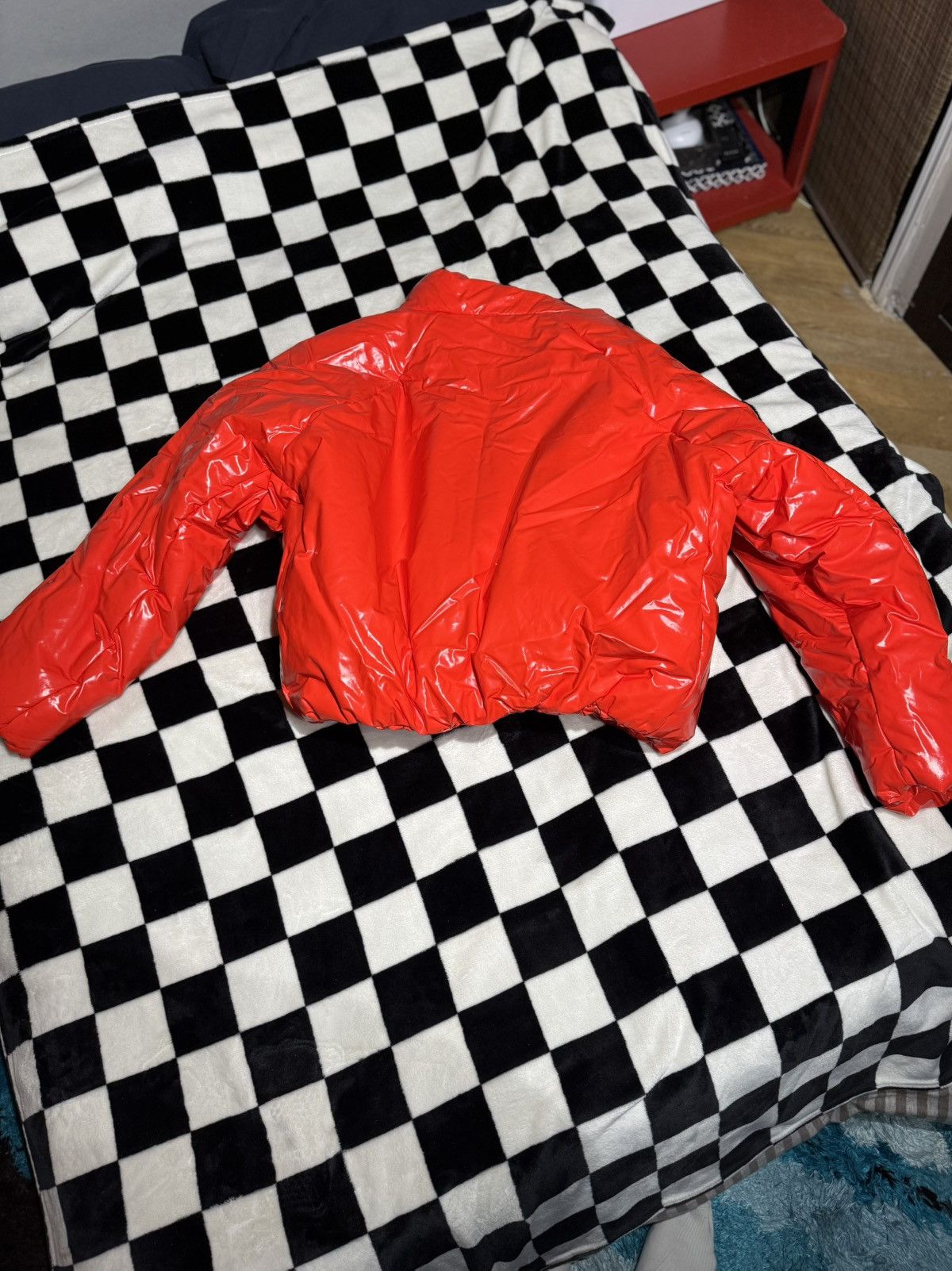 Yeezy FW21 YEEZUS TOUR ROUND JACKET RED Size US L / EU 52-54 / 3 - 3 Thumbnail
