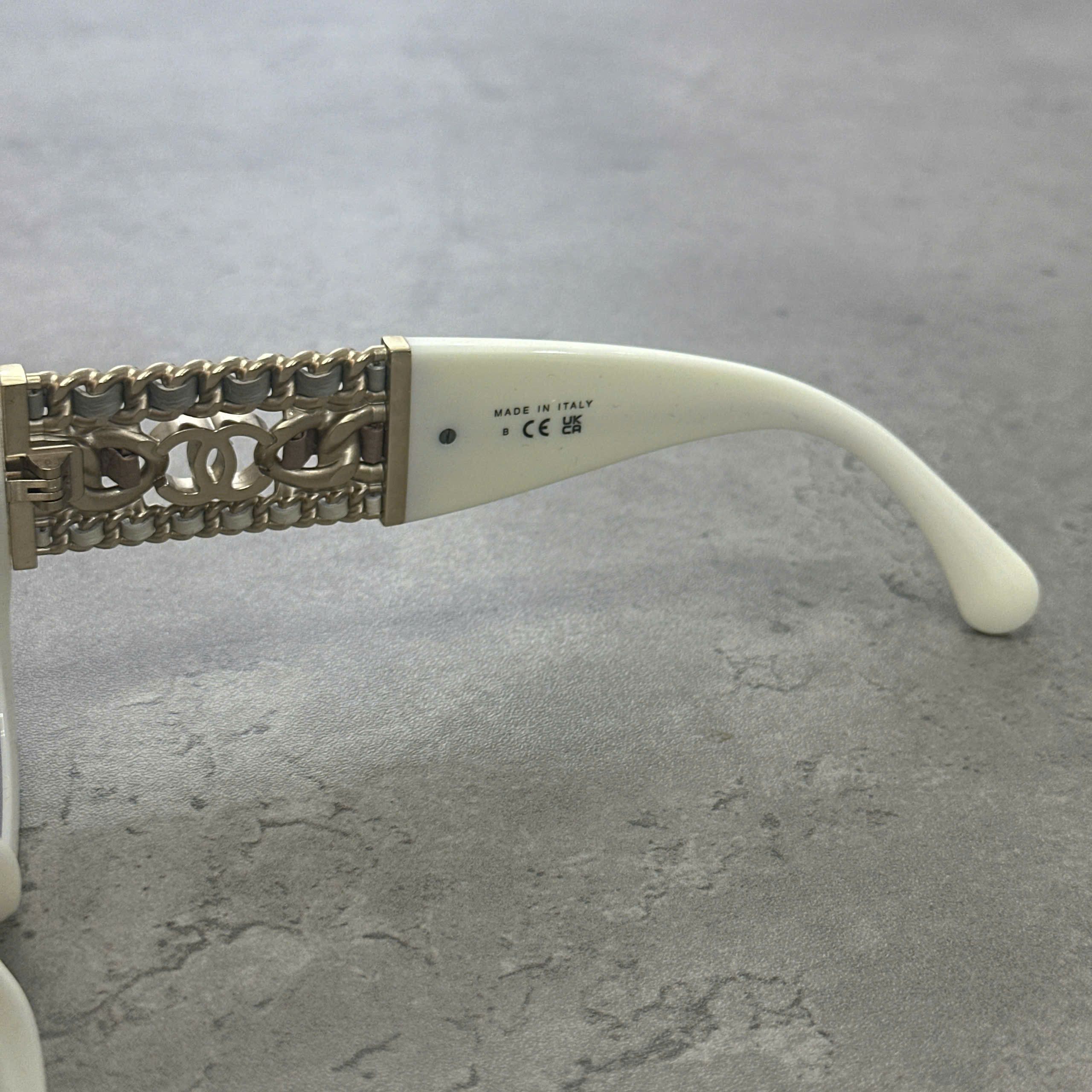 Chanel CHANEL 0CH5536Q 125513 Sunglasses Size ONE SIZE - 5 Thumbnail