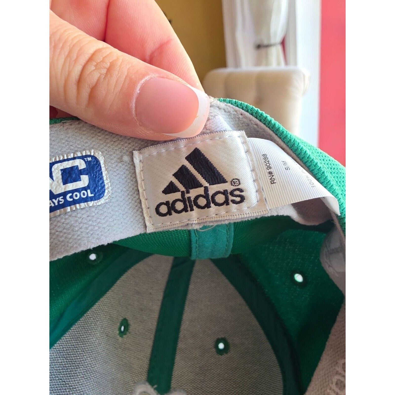 Adidas Adidas Green Clover Always Cool Adjustable Hat S/M Size ONE SIZE - 5 Thumbnail