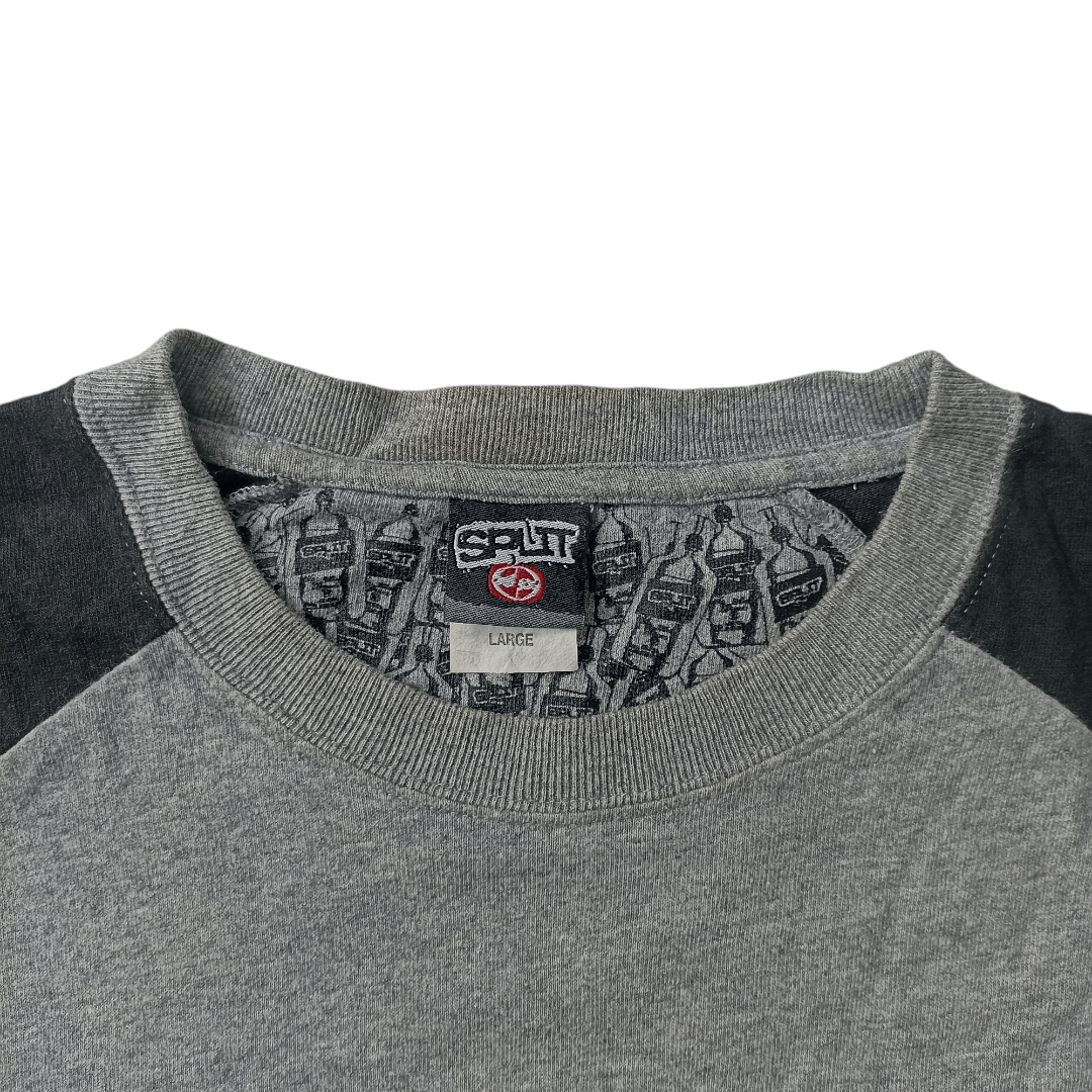 Split Vintage 90s Split Skateboards Tee Size US L / EU 52-54 / 3 - 4 Thumbnail