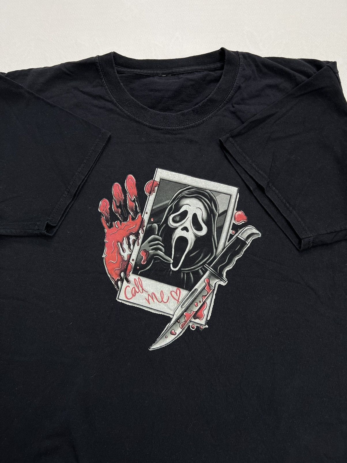Vintage Tshirt Scream Ghost Face death vintage Size US XL / EU 56 / 4 - 1 Thumbnail