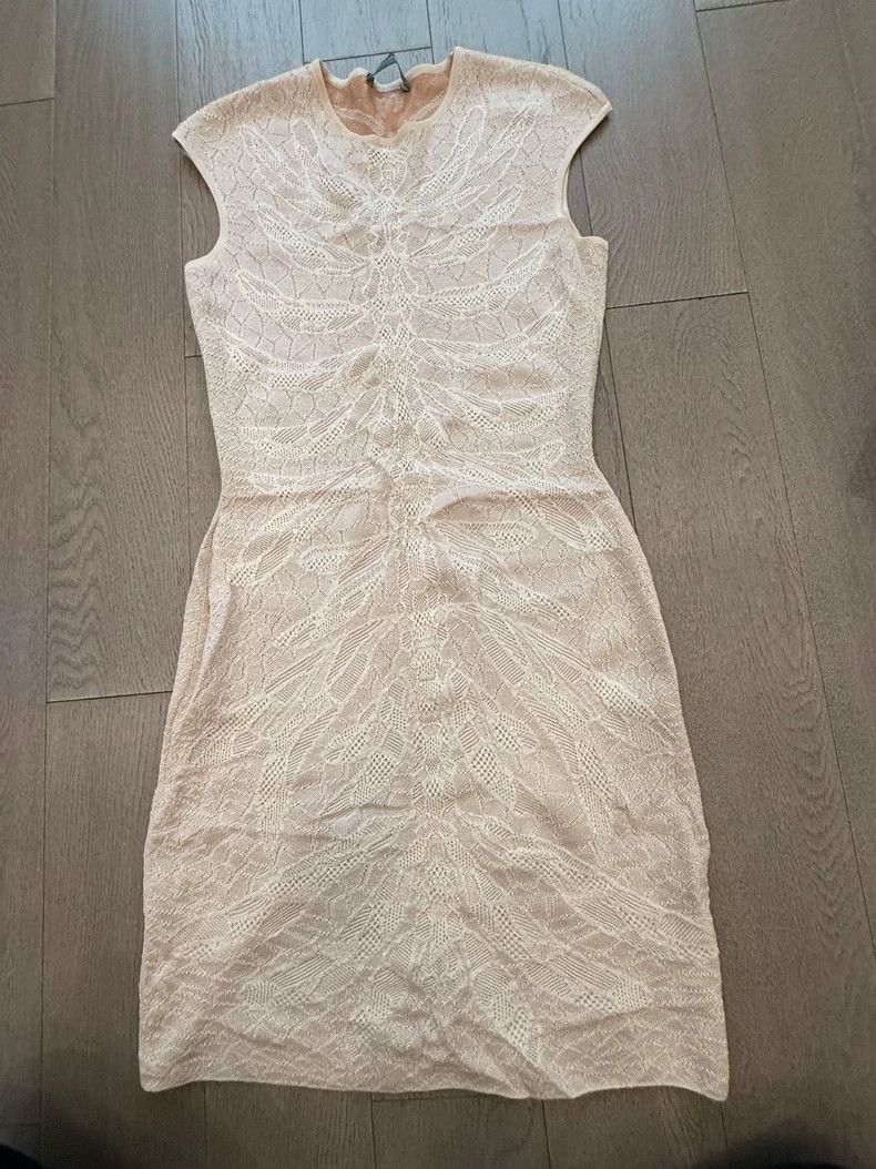 white jersey halter dress Satin Mini Dress with Tulle Cross-Halter - White 8