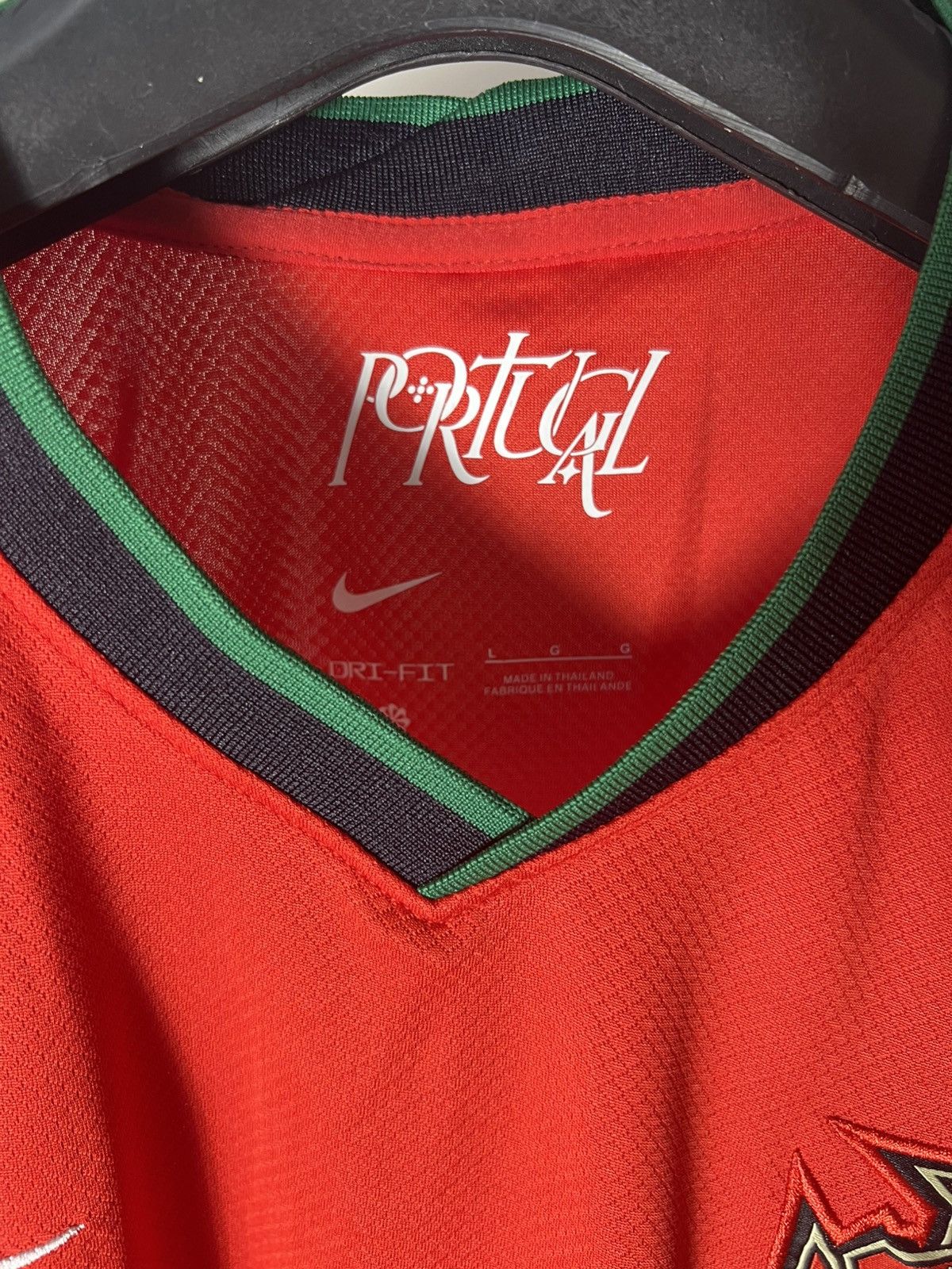 Nike × Vintage VERY RARE NIKE PORTUGAL SOCCER JERSEY BLOKECORE Y2K RETRO Size US L / EU 52-54 / 3 - 6 Thumbnail