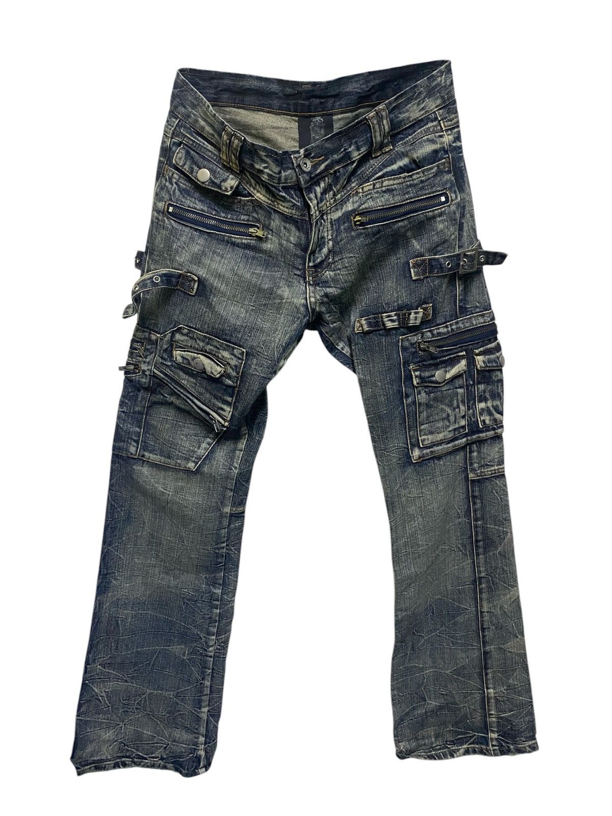 Le Grande Bleu (L.G.B.) × Vintage × semanticdesign Semantics design many pockets very rare Size US 32 / EU 48 - 1 Thumbnail