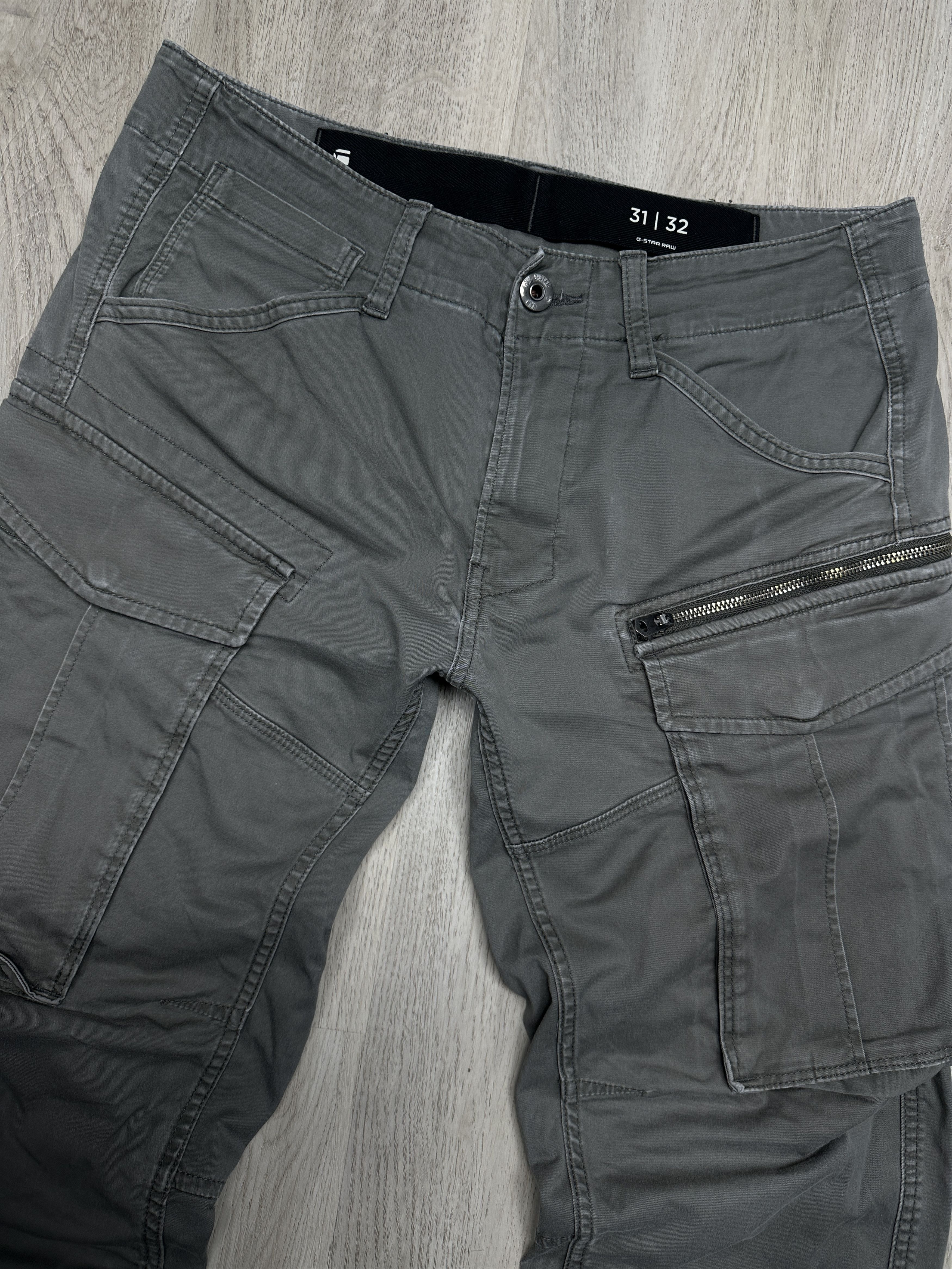 G-Star G Star Raw Mens Rovic Zip 3D Regular Tapered Cargo Pants Size US 31 - 4 Thumbnail